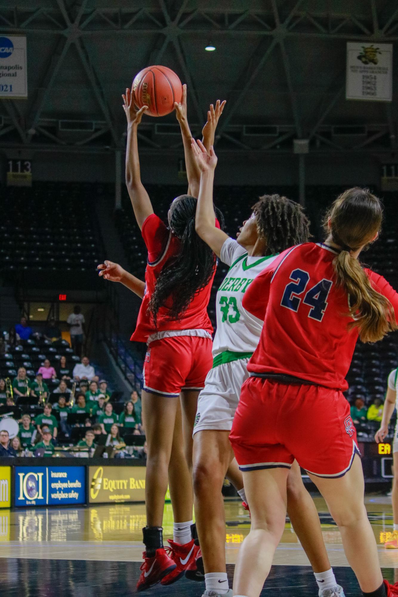 Girls state basketball vs. Olathe North (Photos by Persephone Ivy)