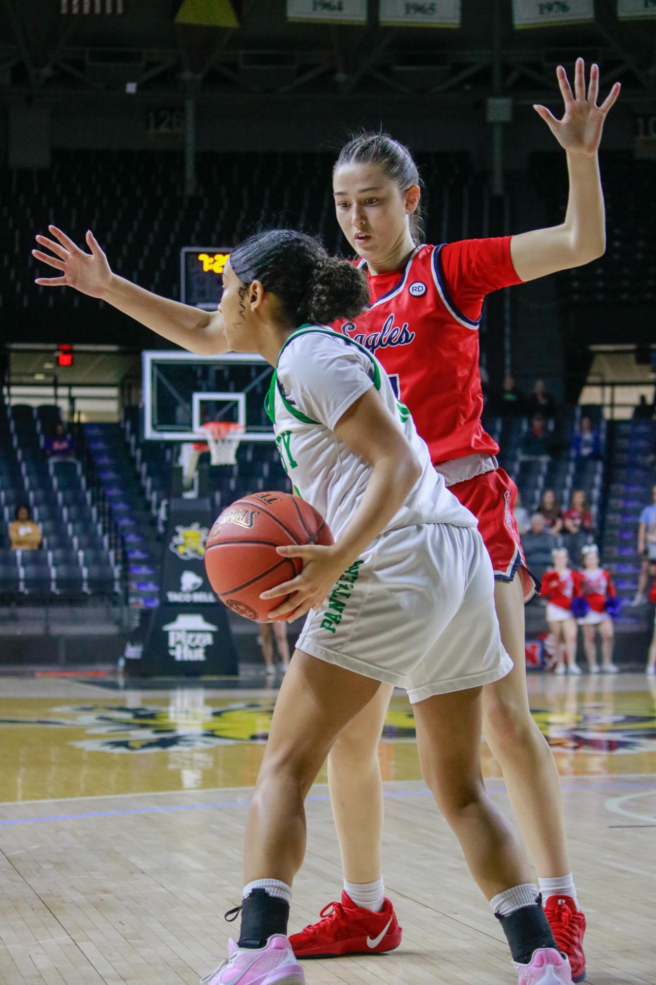 Girls state basketball vs. Olathe North (Photos by Persephone Ivy)