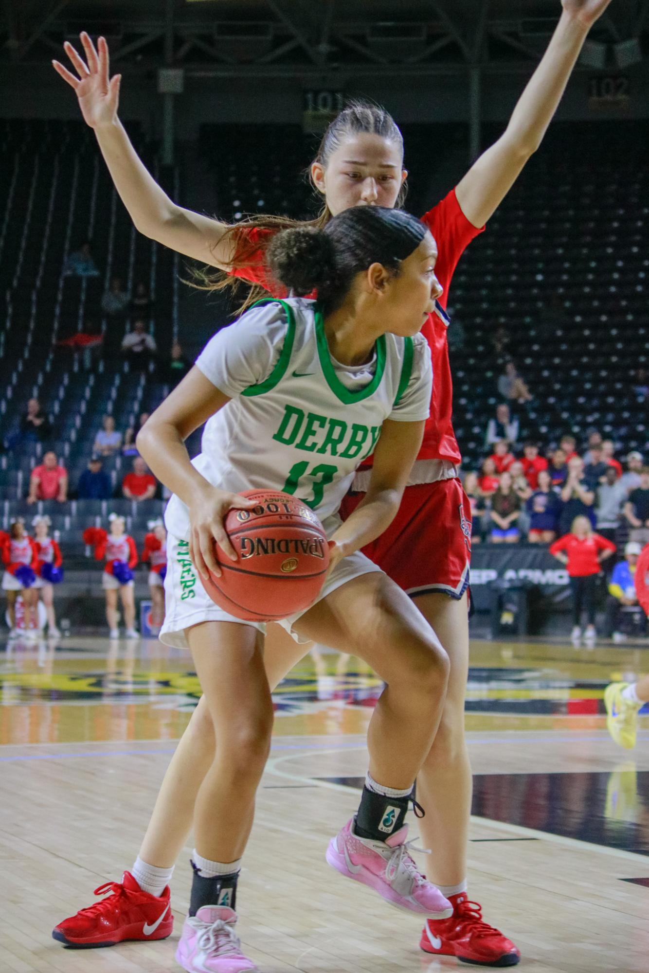 Girls state basketball vs. Olathe North (Photos by Persephone Ivy)