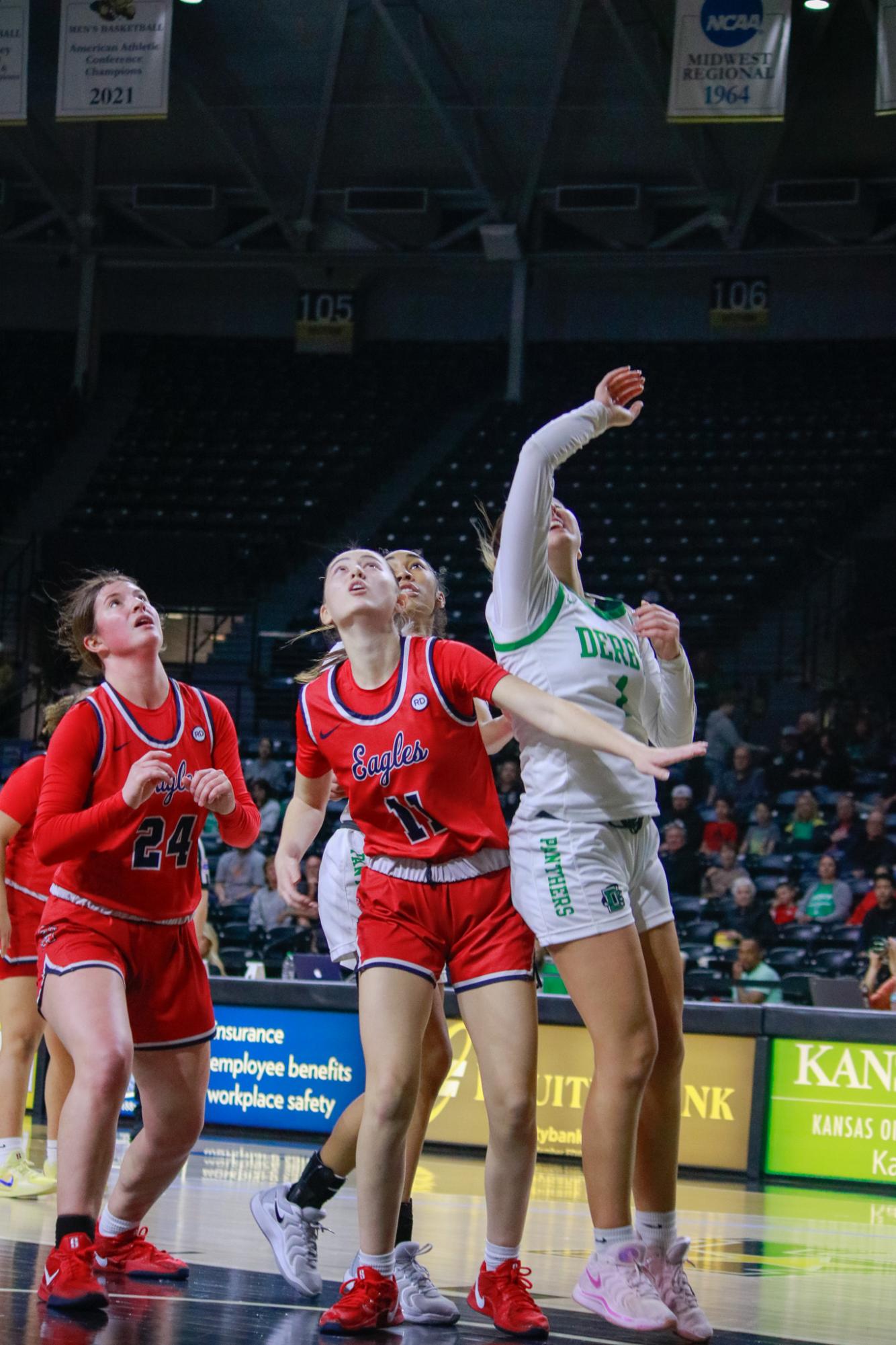 Girls state basketball vs. Olathe North (Photos by Persephone Ivy)