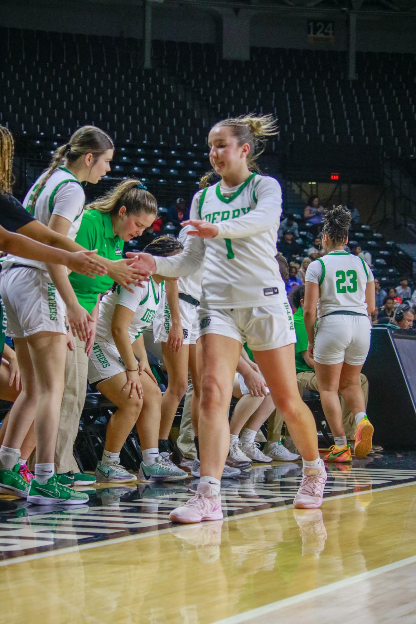 Girls state basketball vs. Olathe North (Photos by Persephone Ivy)