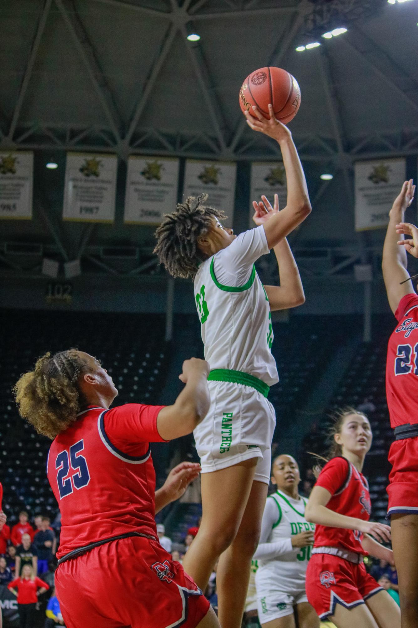 Girls state basketball vs. Olathe North (Photos by Persephone Ivy)