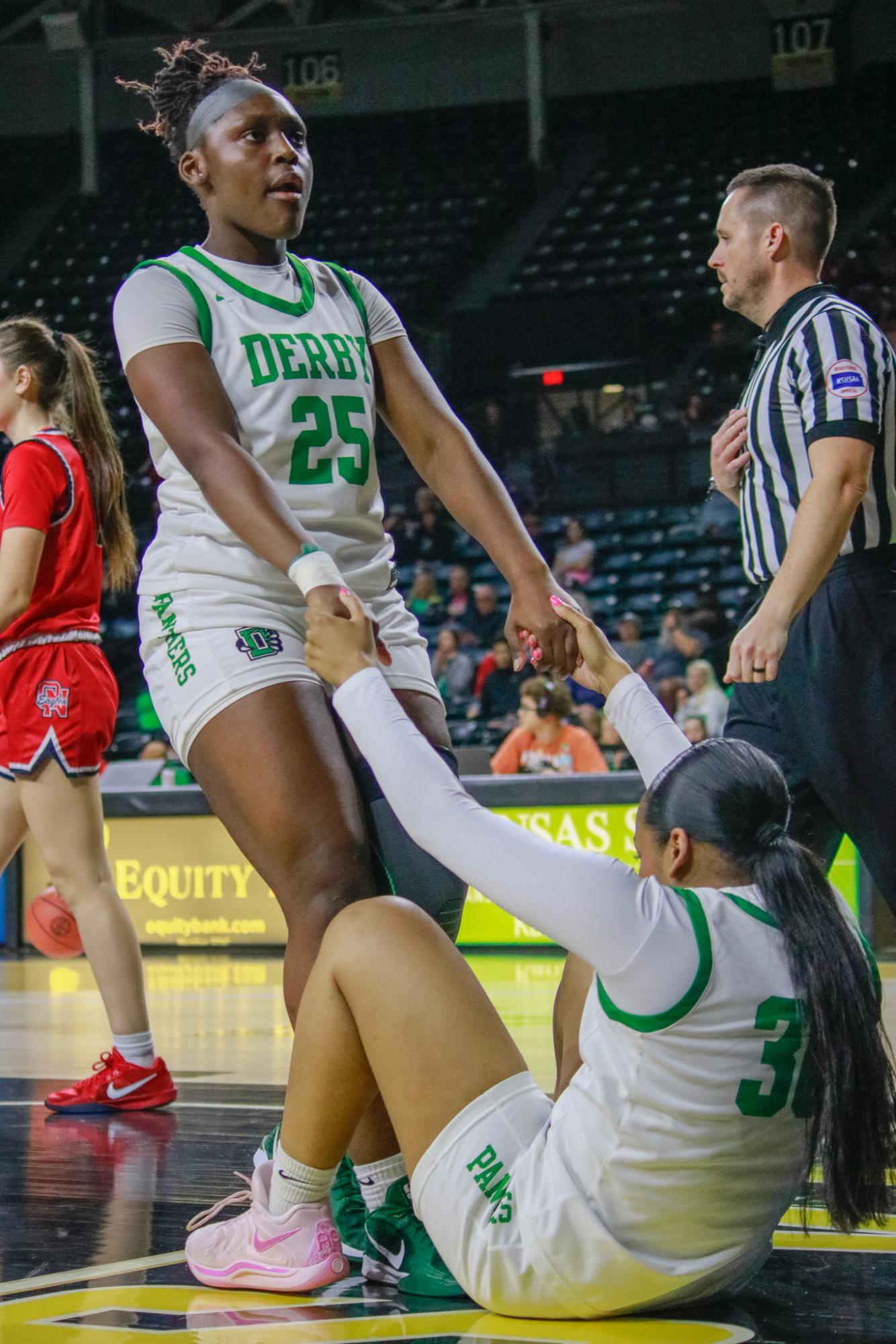 Girls state basketball vs. Olathe North (Photos by Persephone Ivy)