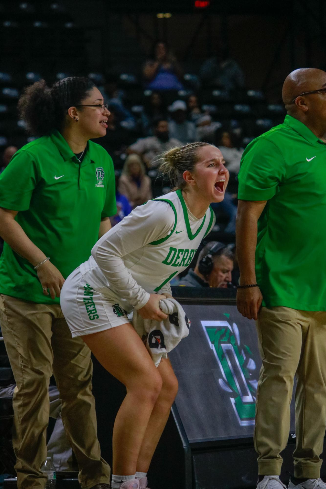 Girls state basketball vs. Olathe North (Photos by Persephone Ivy)