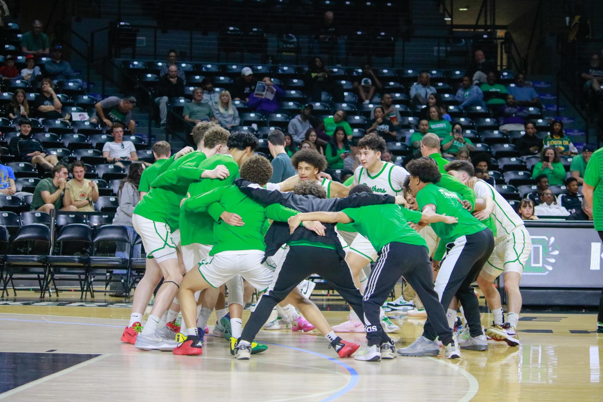 Boys varsity basketball vs. Olathe North (Photos by Persephone Ivy)