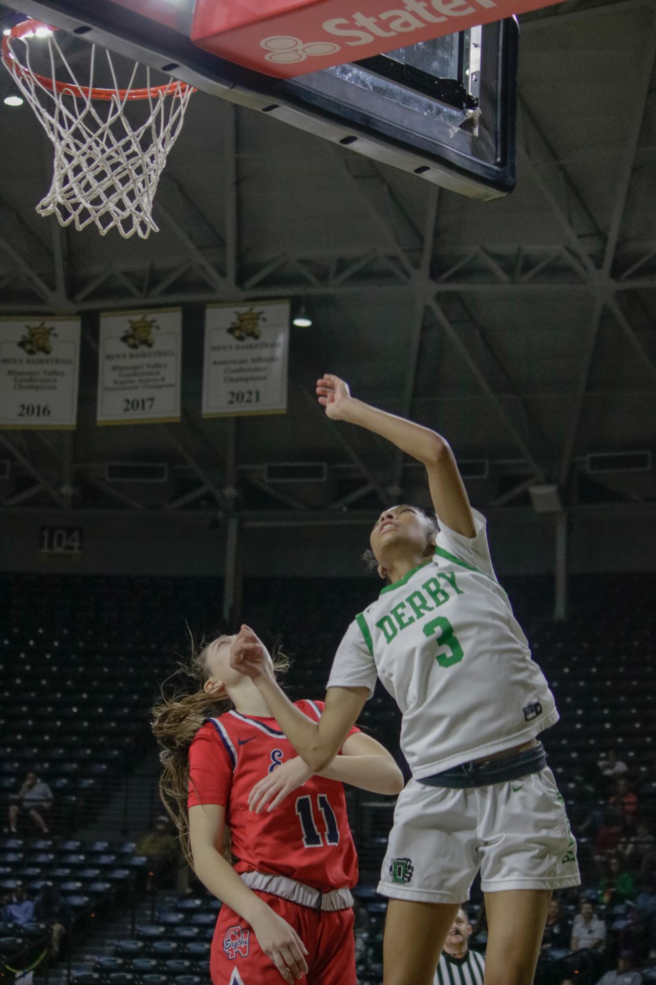 Girls state basketball vs. Olathe North (Photos by Persephone Ivy)