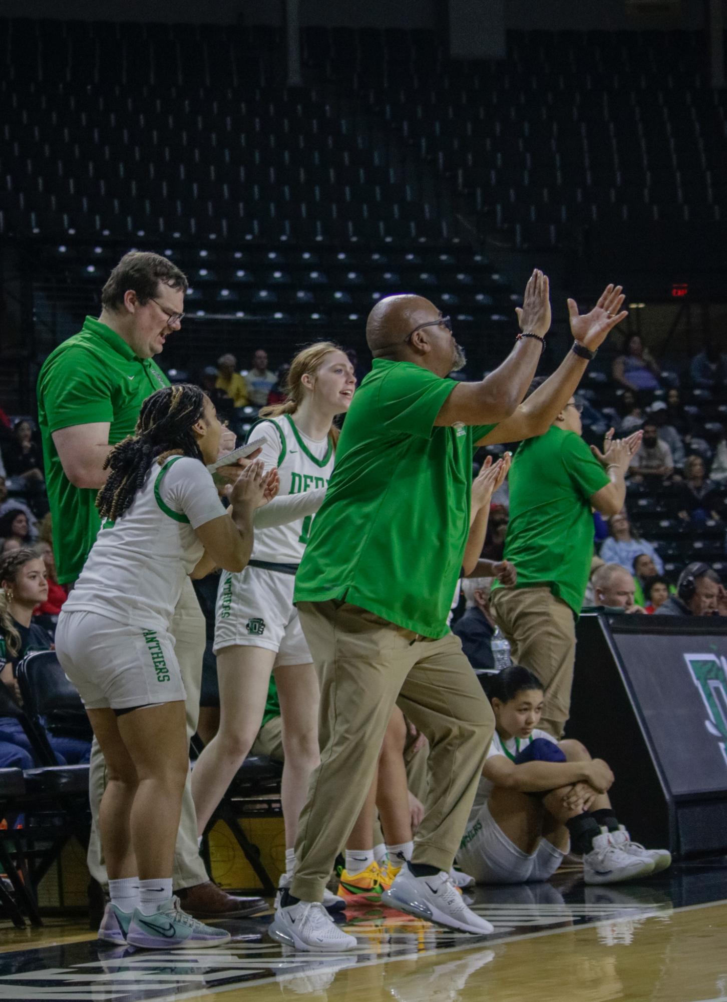 Girls state basketball vs. Olathe North (Photos by Persephone Ivy)