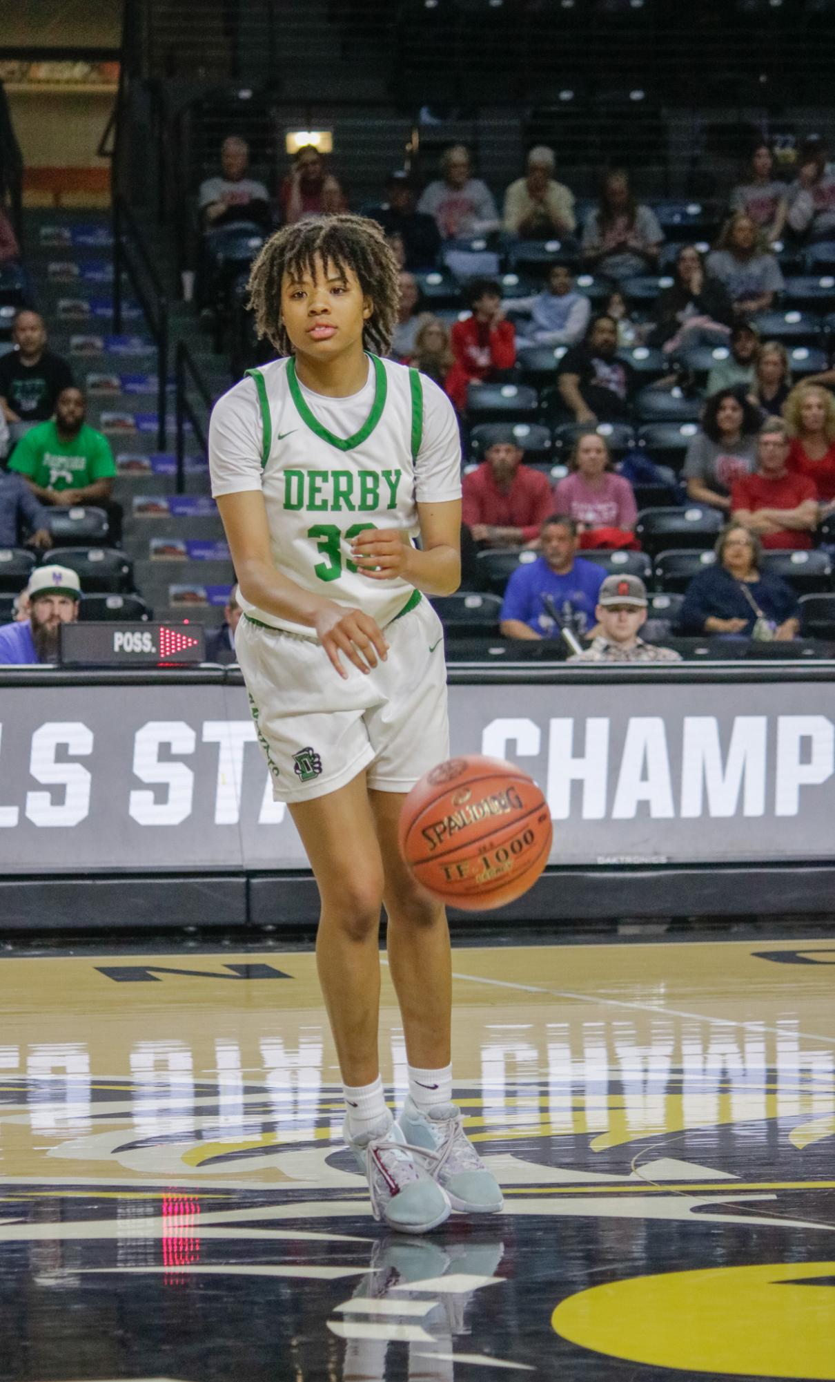 Girls state basketball vs. Olathe North (Photos by Persephone Ivy)