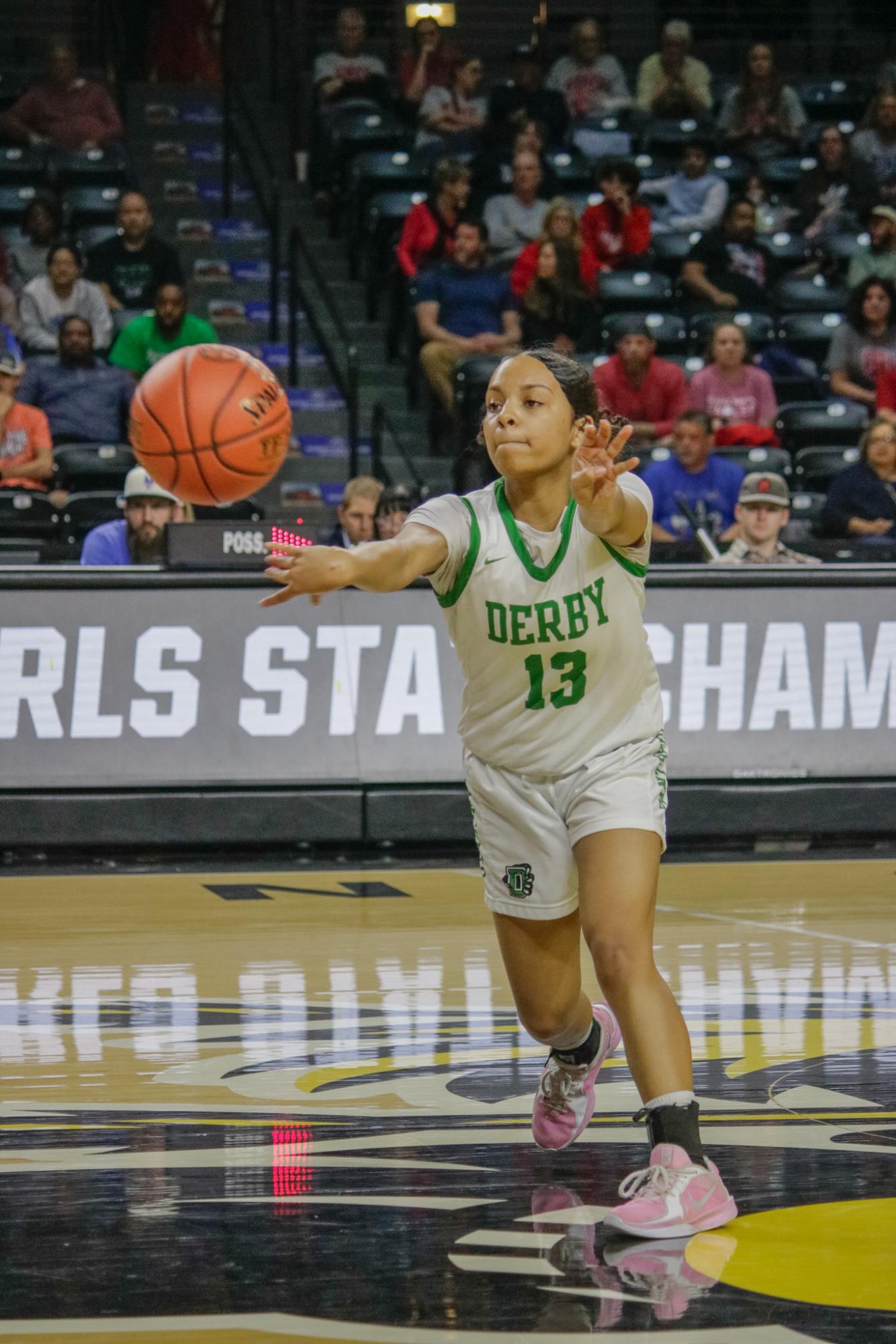 Girls state basketball vs. Olathe North (Photos by Persephone Ivy)