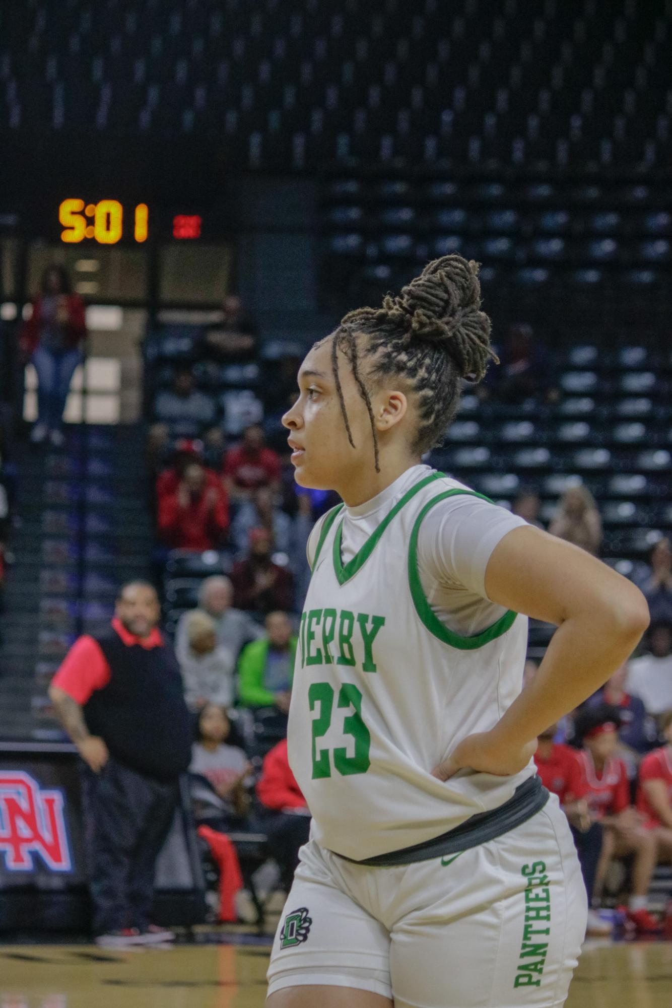 Girls state basketball vs. Olathe North (Photos by Persephone Ivy)