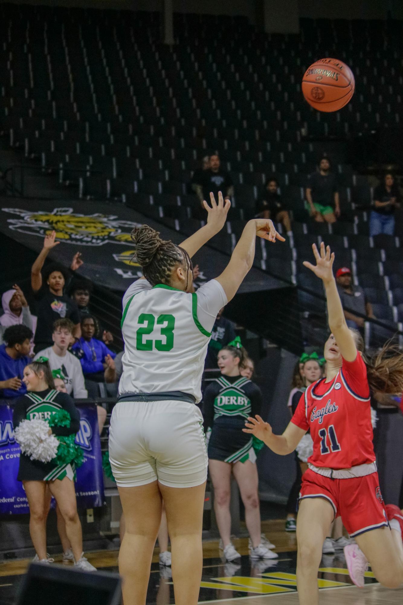 Girls state basketball vs. Olathe North (Photos by Persephone Ivy)