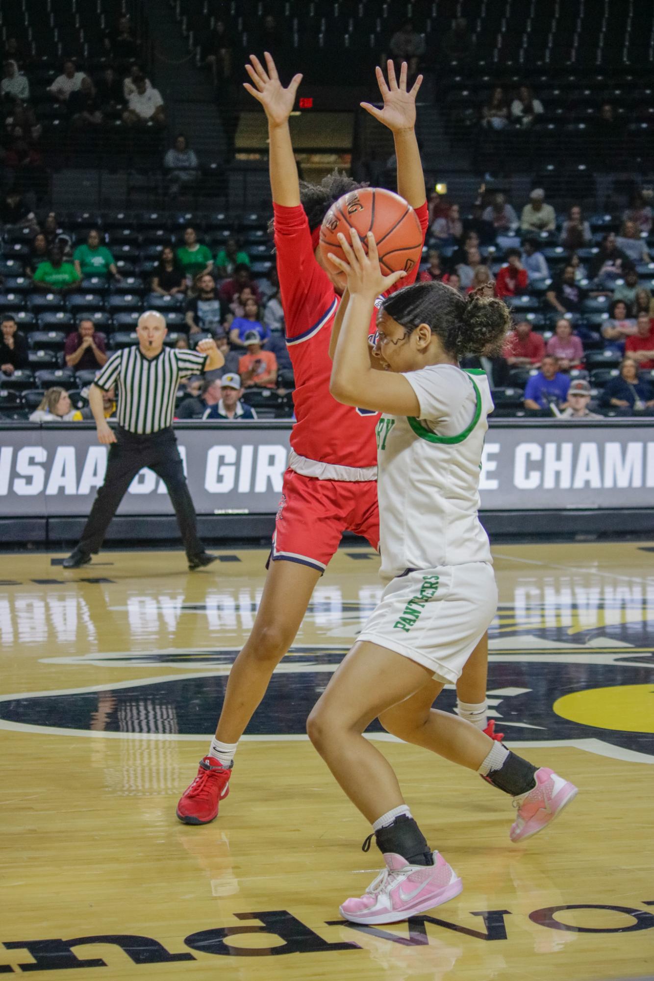 Girls state basketball vs. Olathe North (Photos by Persephone Ivy)