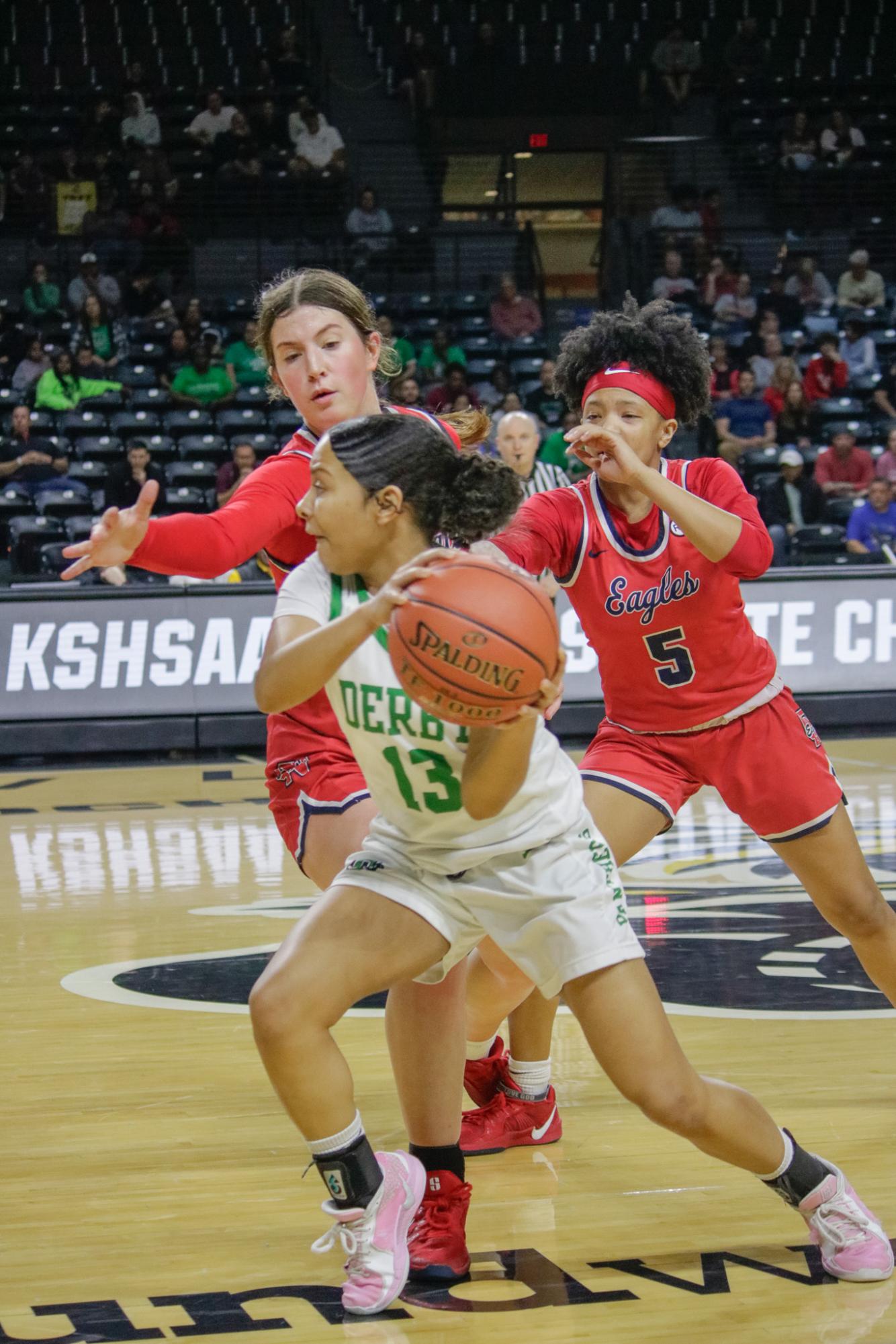 Girls state basketball vs. Olathe North (Photos by Persephone Ivy)