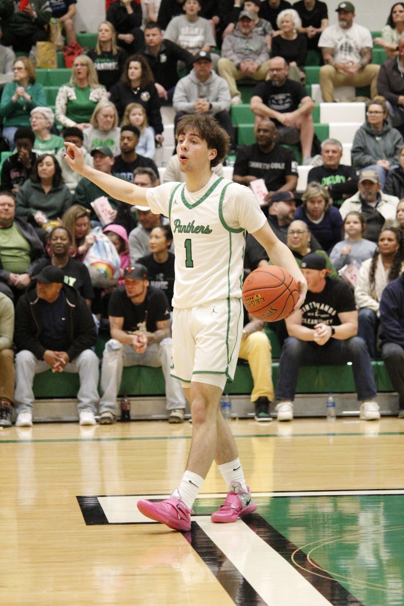 Boys varsity basketball substate vs. Free State (Photos by Persephone Ivy)