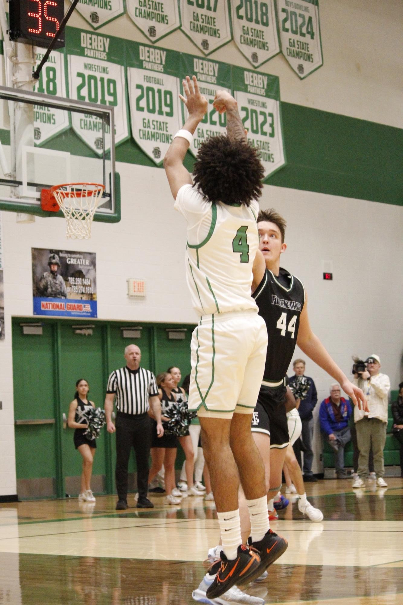 Boys varsity basketball substate vs. Free State (Photos by Persephone Ivy)