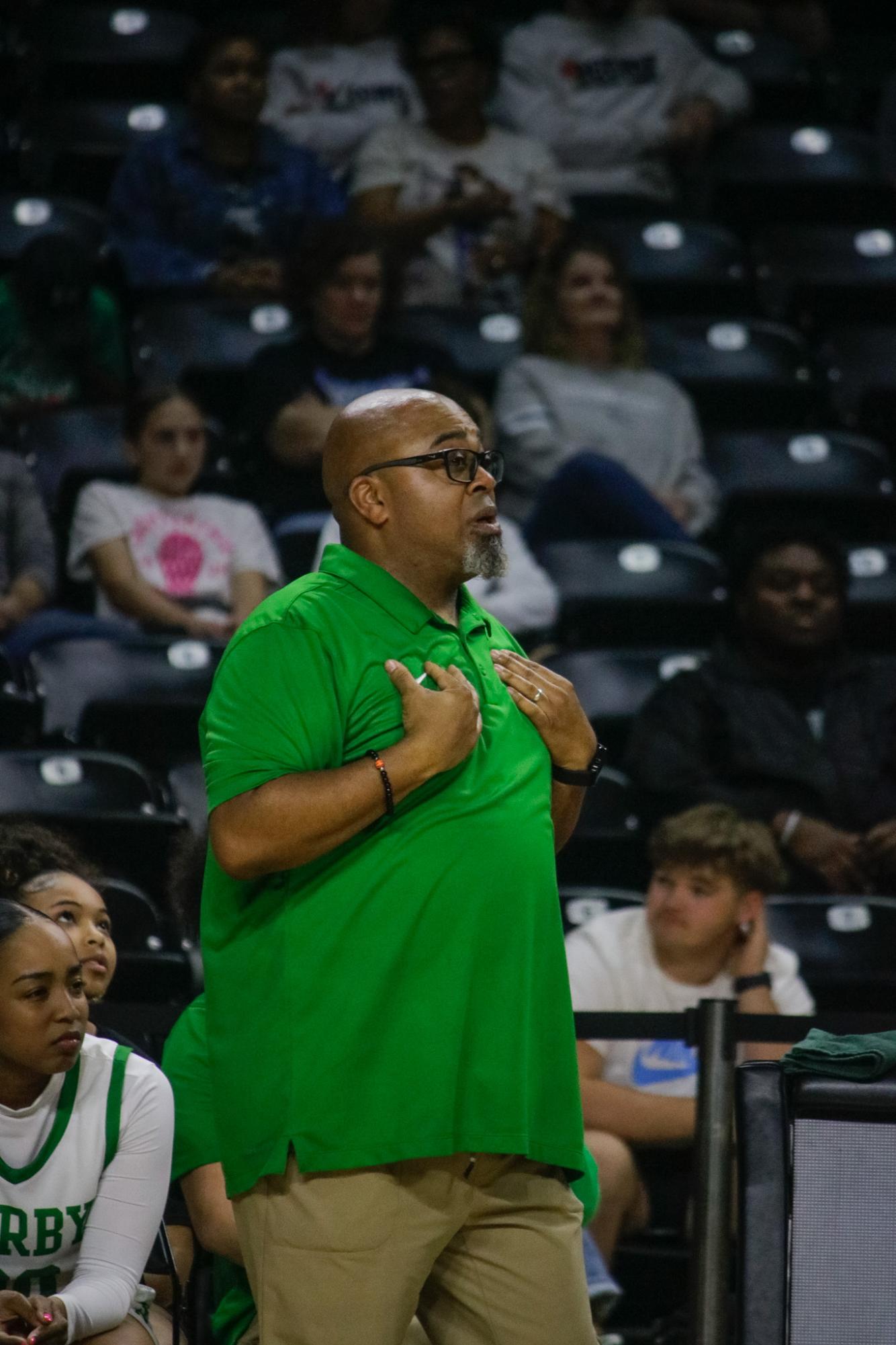 Girls state basketball vs. Olathe North (Photos by Persephone Ivy)