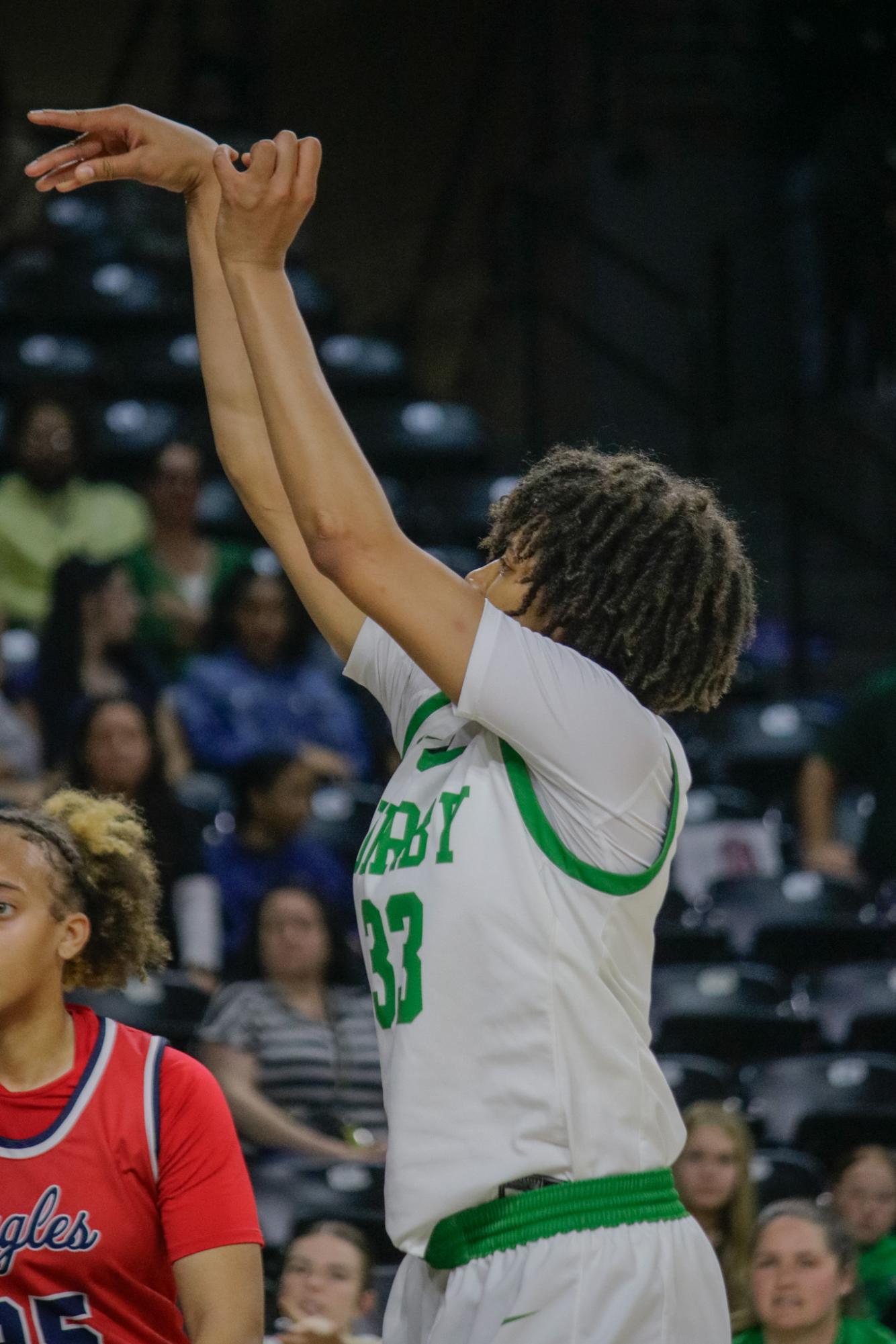 Girls state basketball vs. Olathe North (Photos by Persephone Ivy)