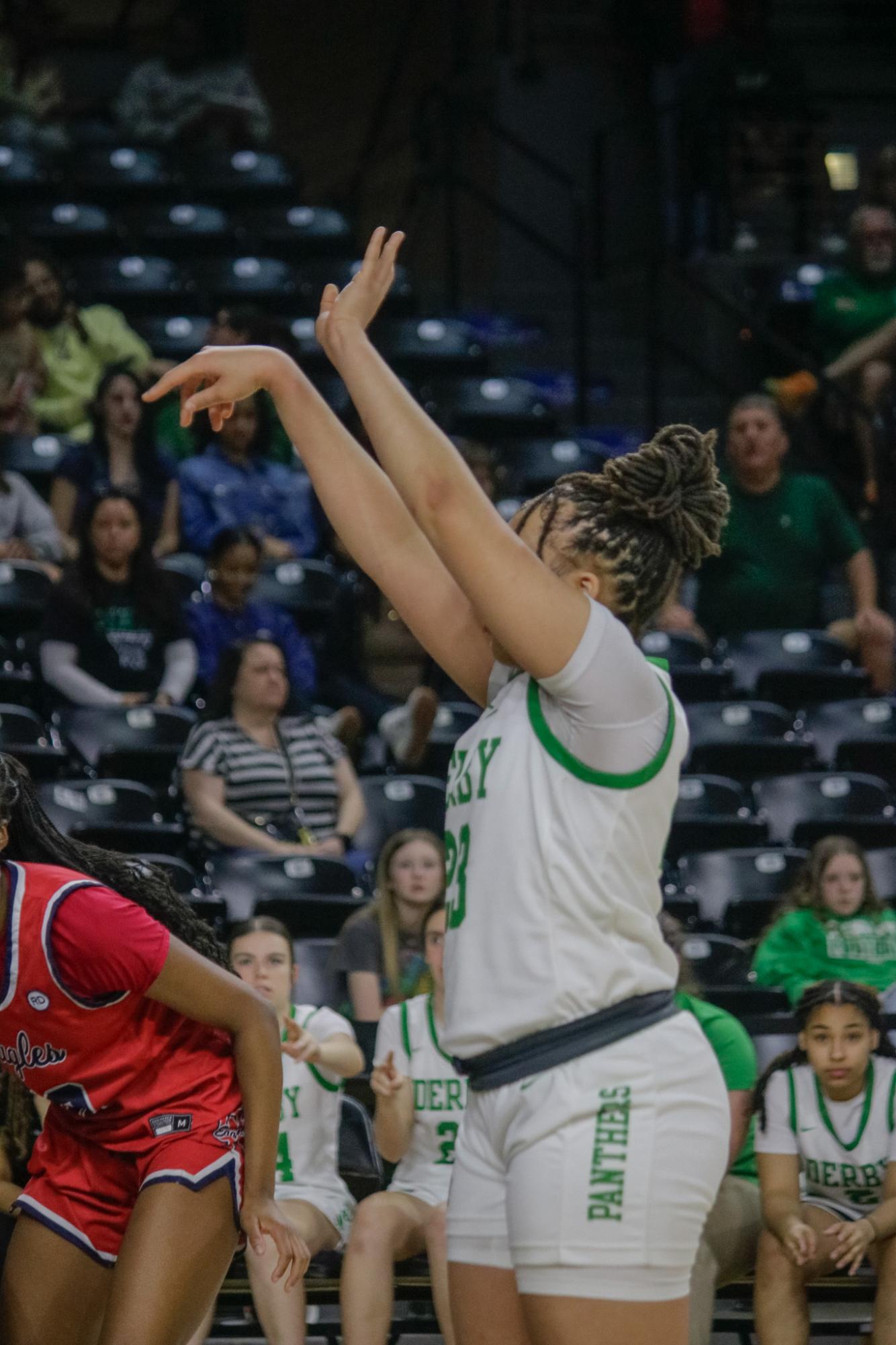 Girls state basketball vs. Olathe North (Photos by Persephone Ivy)