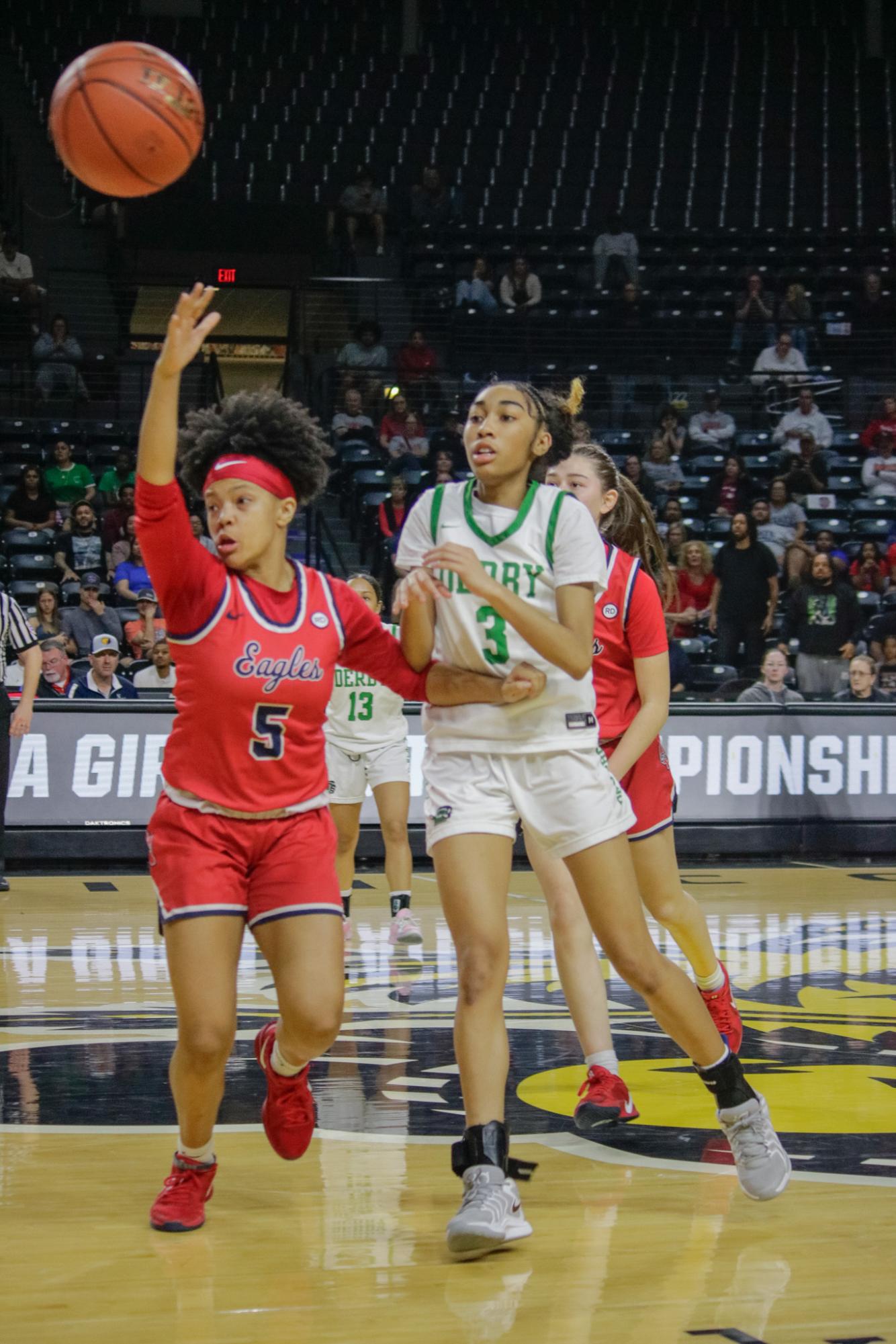 Girls state basketball vs. Olathe North (Photos by Persephone Ivy)