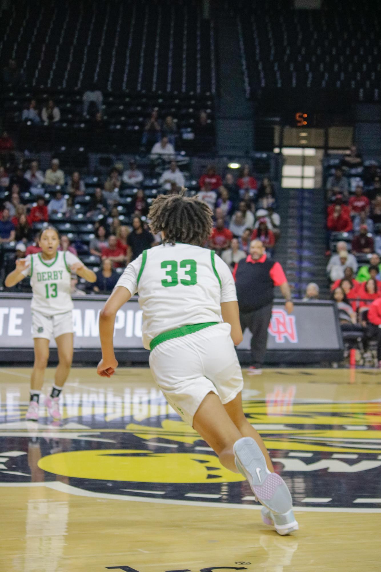 Girls state basketball vs. Olathe North (Photos by Persephone Ivy)