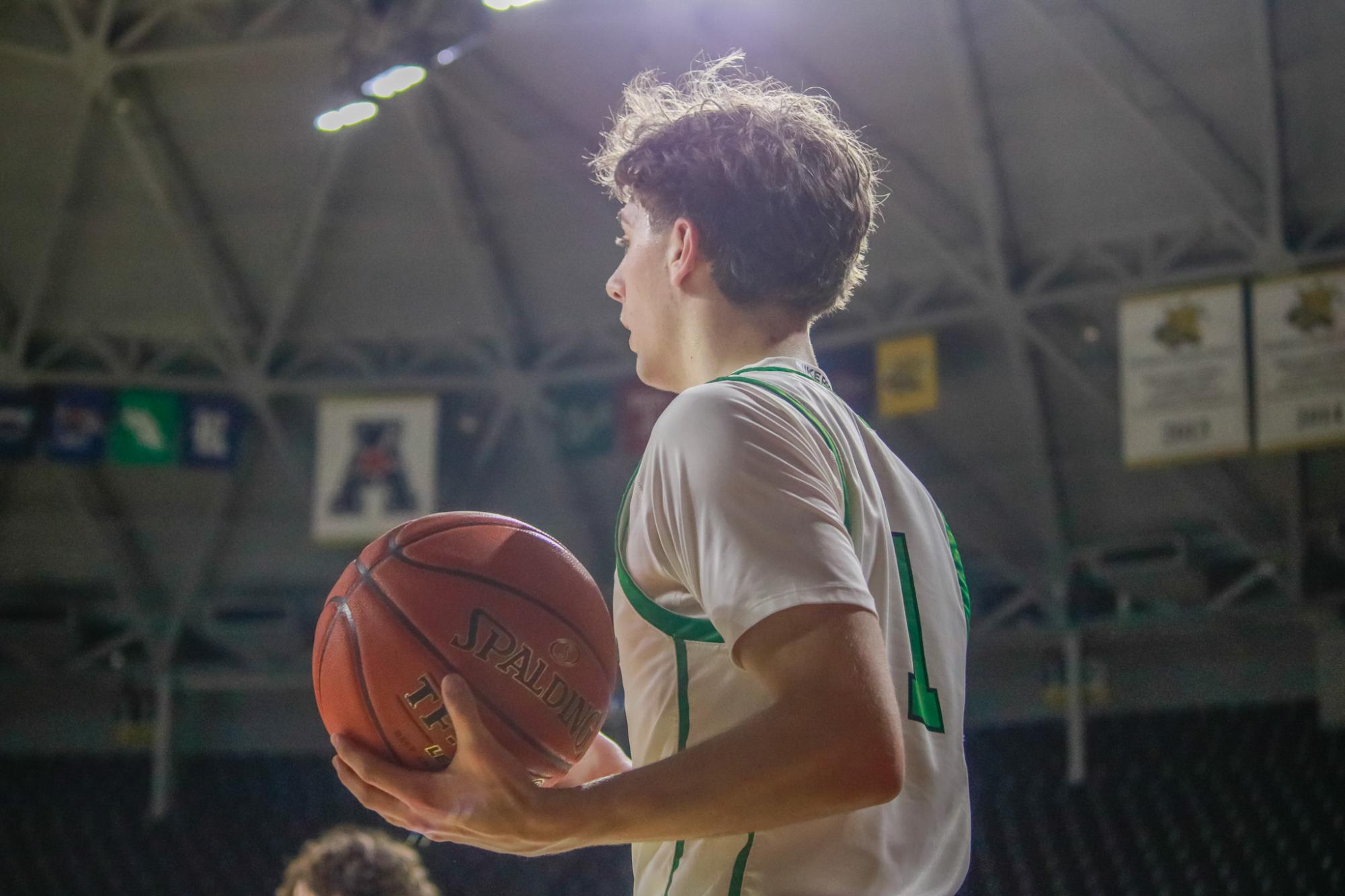 Boys varsity basketball vs. Olathe North (Photos by Persephone Ivy)