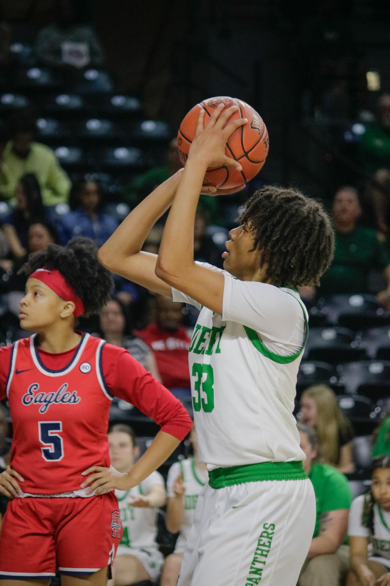 Girls state basketball vs. Olathe North (Photos by Persephone Ivy)