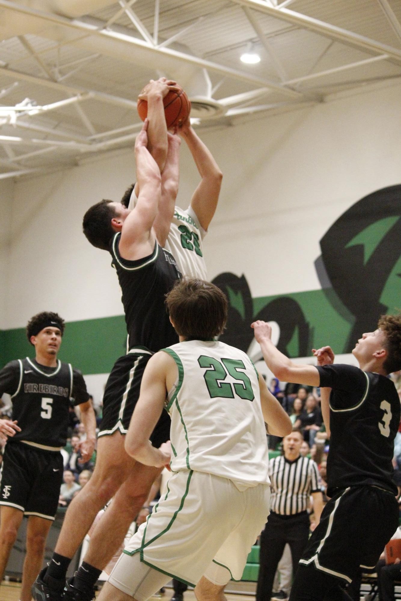 Boys varsity basketball substate vs. Free State (Photos by Persephone Ivy)