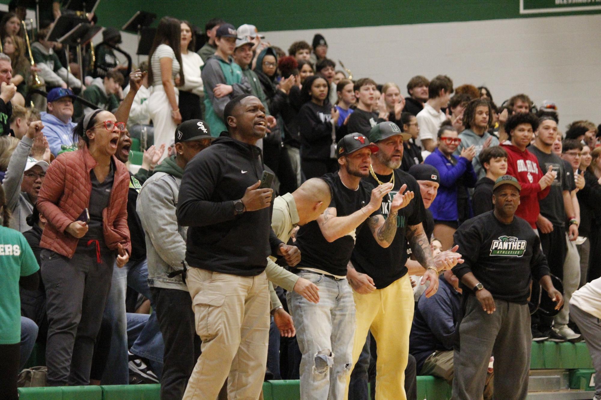 Boys varsity basketball substate vs. Free State (Photos by Persephone Ivy)