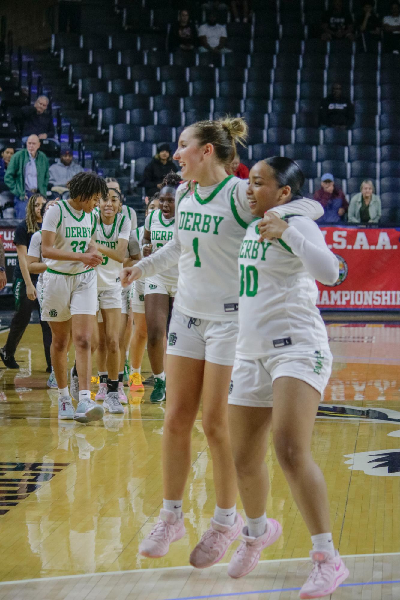 Girls state basketball vs. Olathe North (Photos by Persephone Ivy)