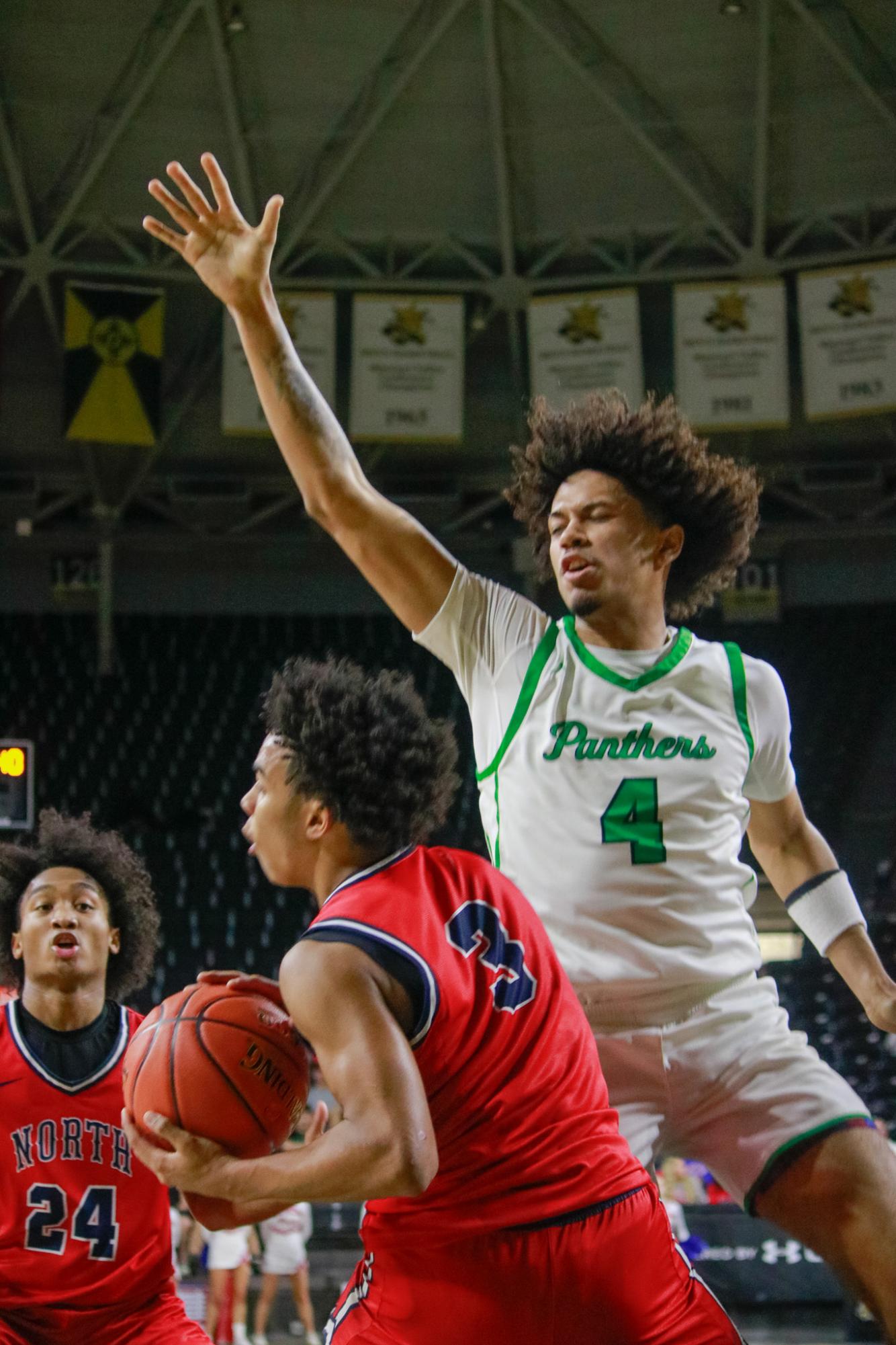 Boys varsity basketball vs. Olathe North (Photos by Persephone Ivy)