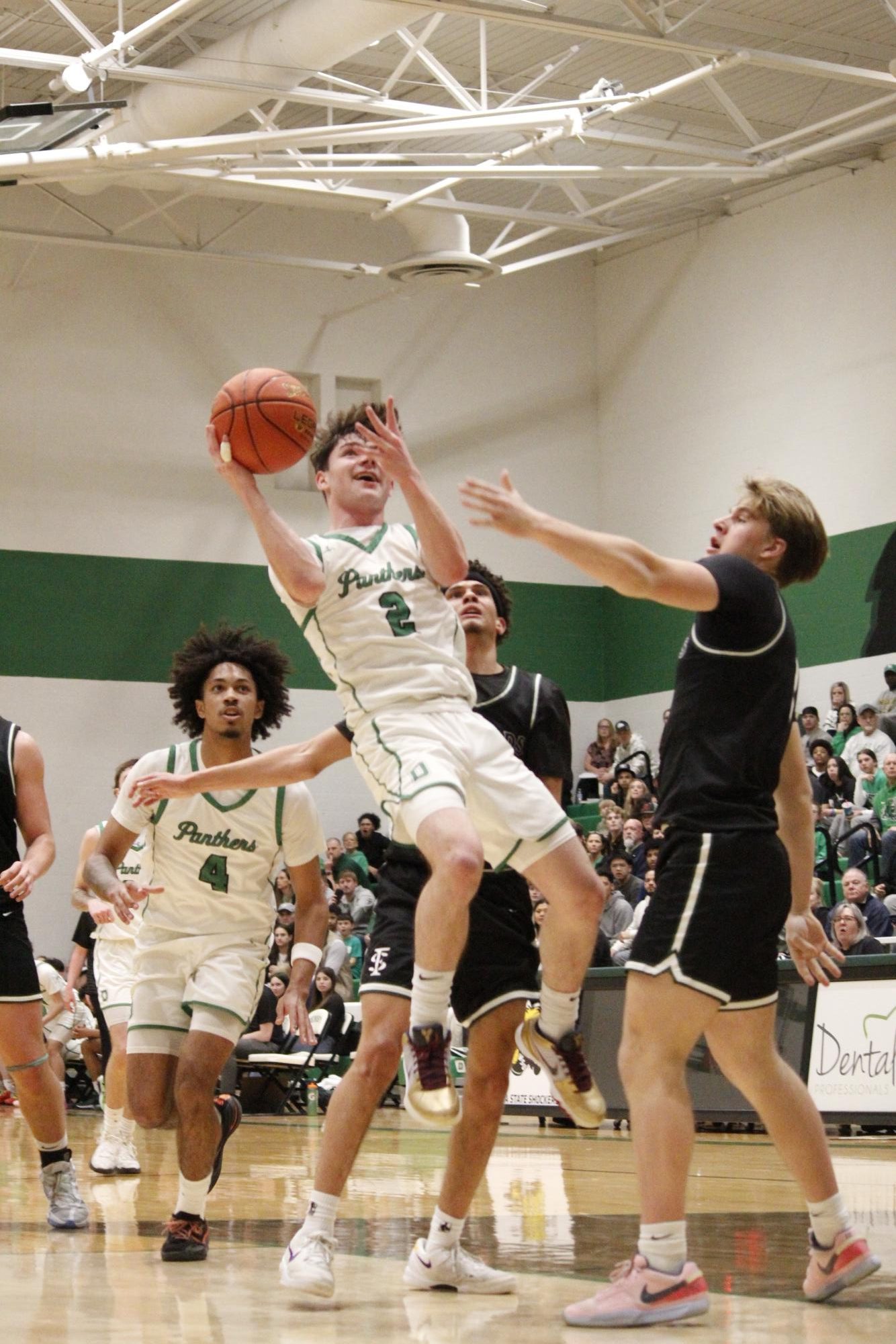 Boys varsity basketball substate vs. Free State (Photos by Persephone Ivy)