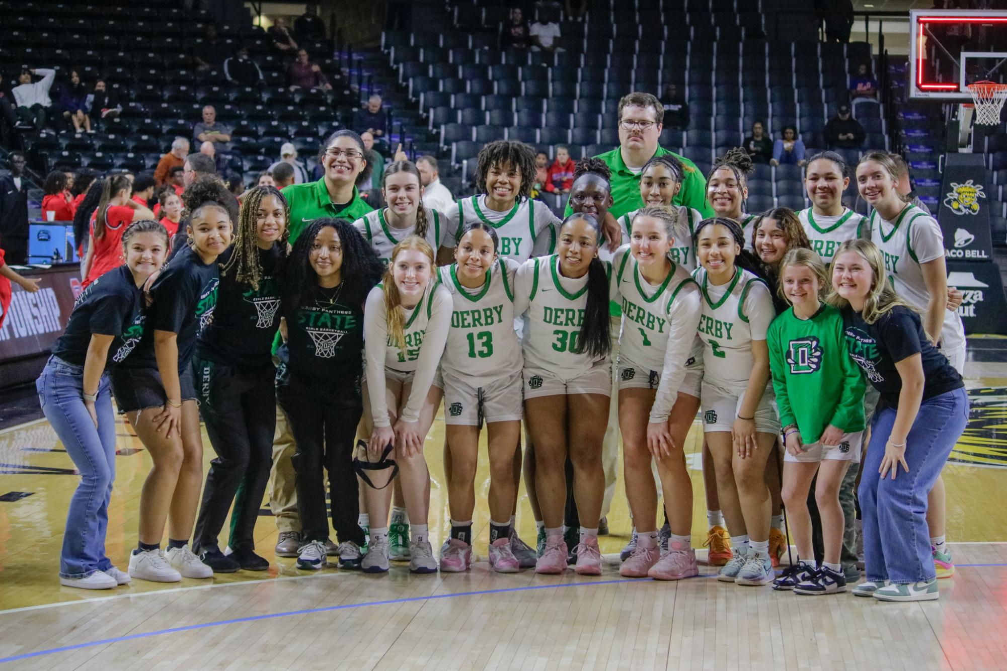 Girls state basketball vs. Olathe North (Photos by Persephone Ivy)