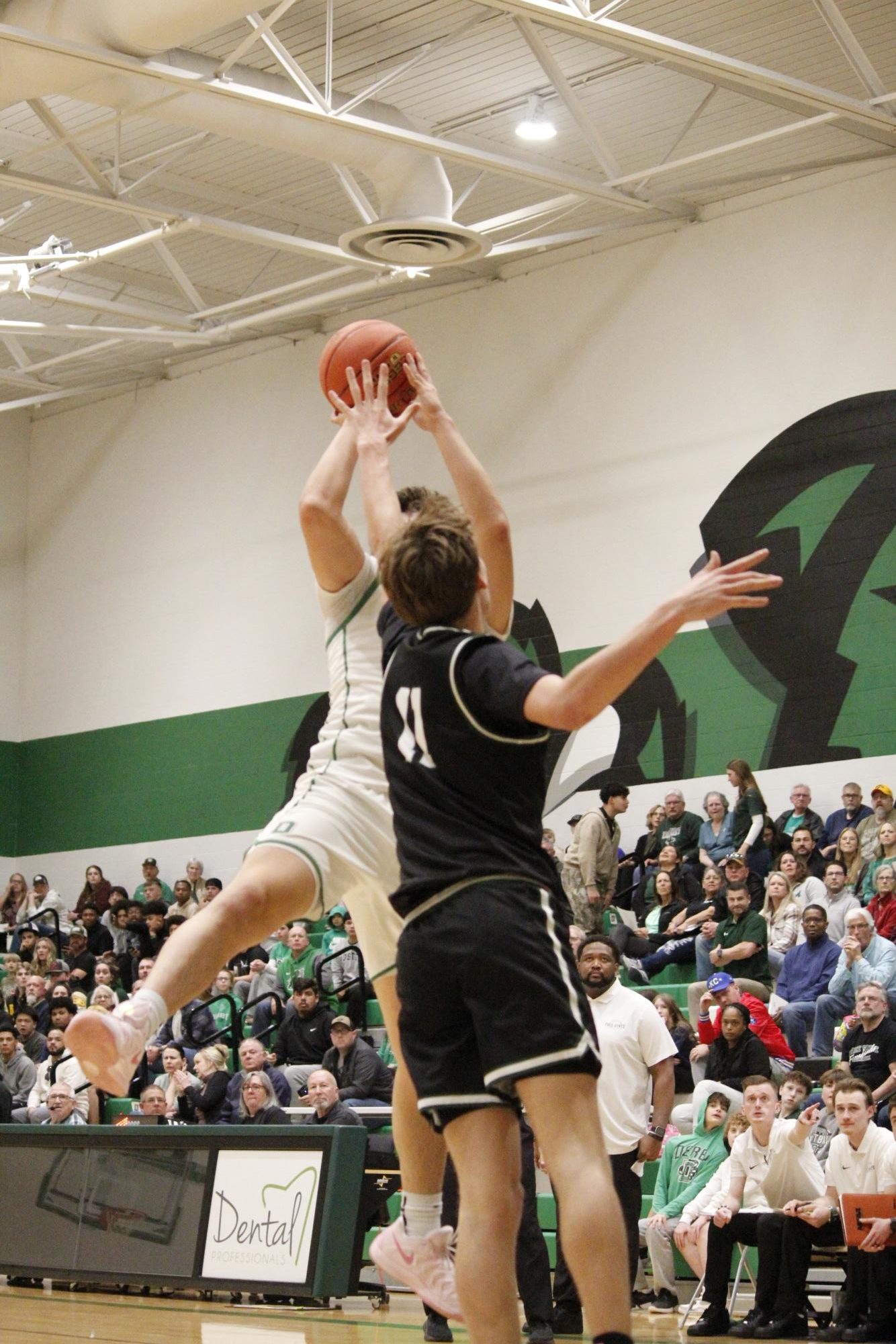 Boys varsity basketball substate vs. Free State (Photos by Persephone Ivy)