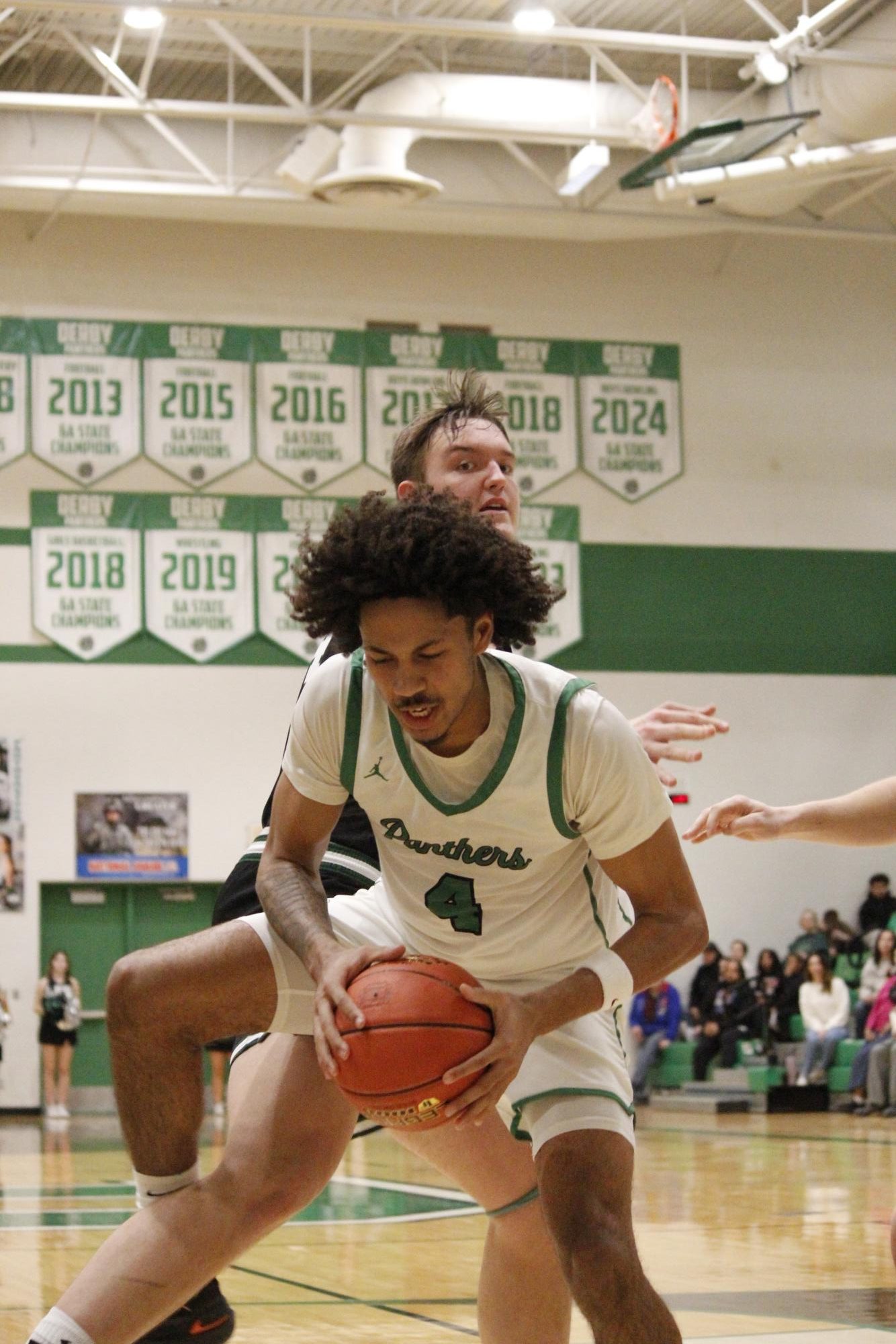 Boys varsity basketball substate vs. Free State (Photos by Persephone Ivy)