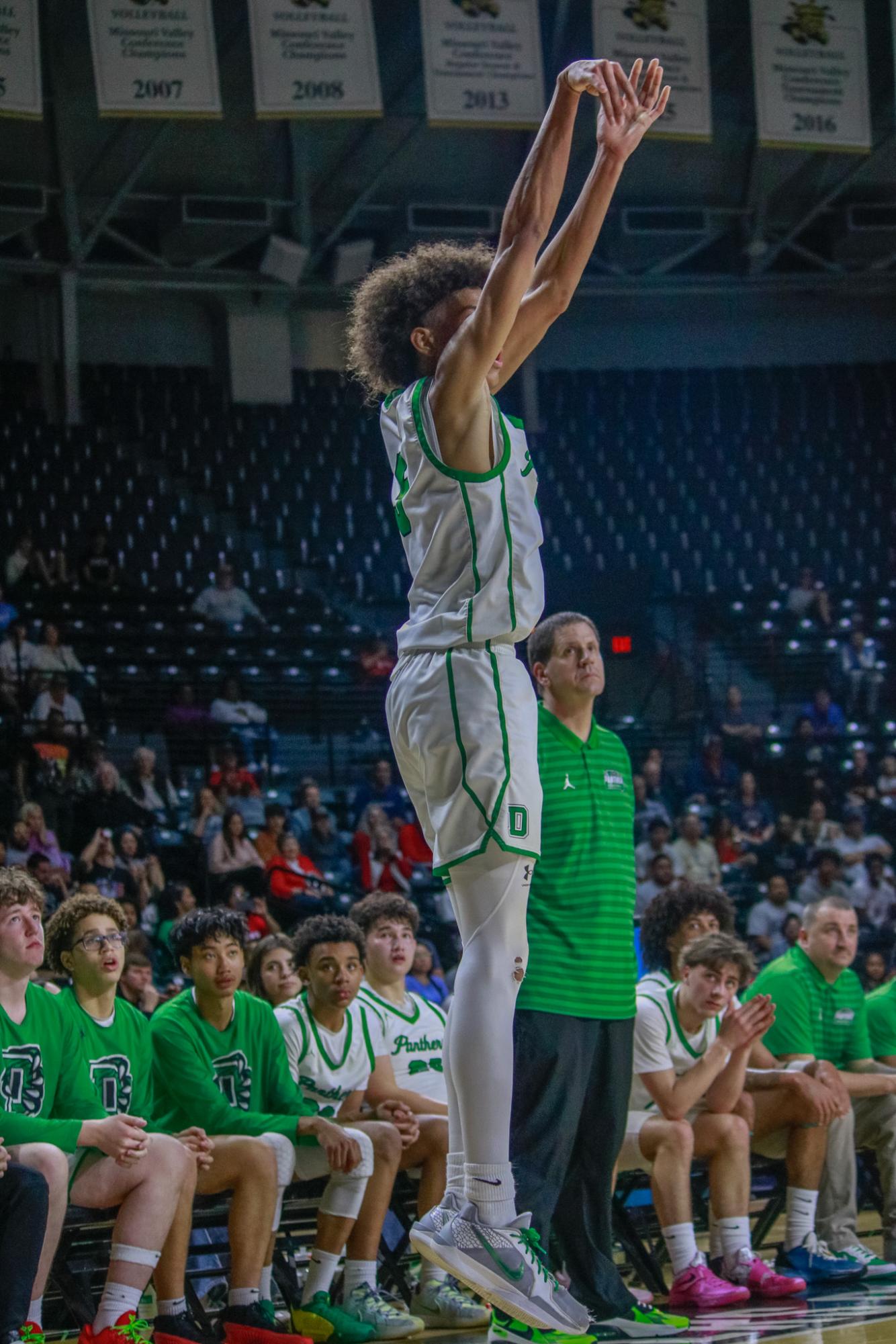 Boys varsity basketball vs. Olathe North (Photos by Persephone Ivy)