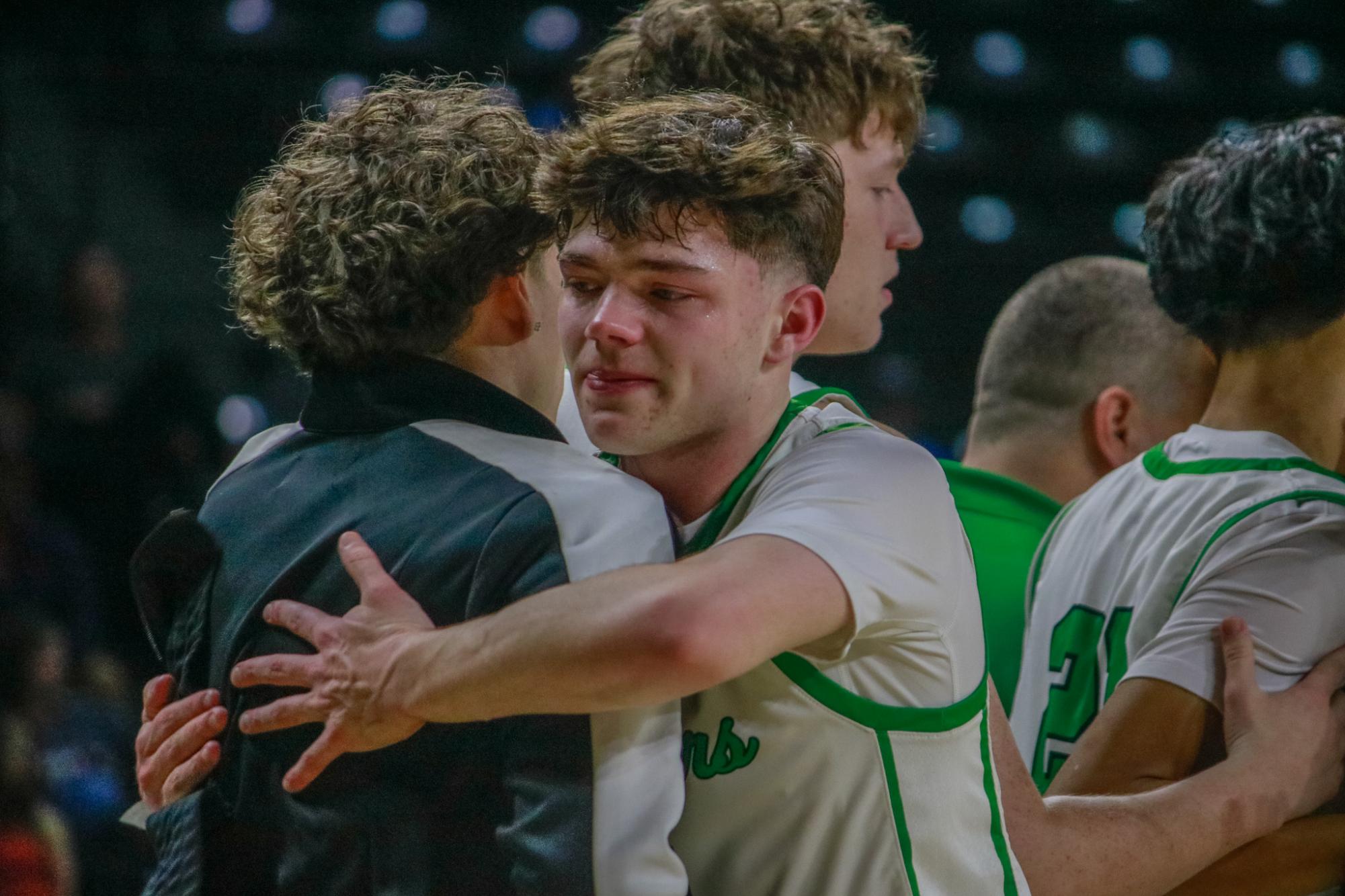 Boys varsity basketball vs. Olathe North (Photos by Persephone Ivy)