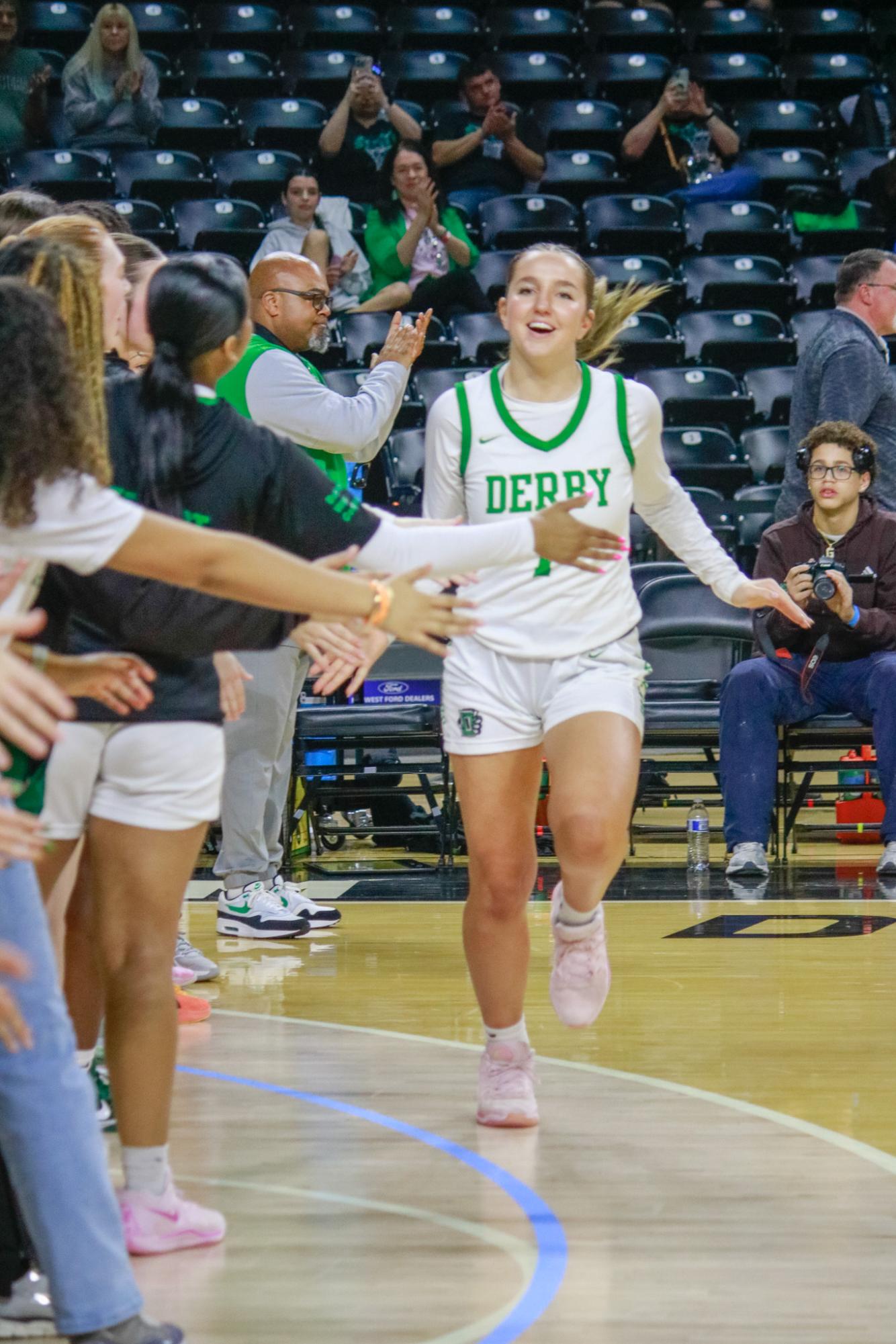 Girls state basketball vs. Wichita East (Photos by Persephone Ivy)