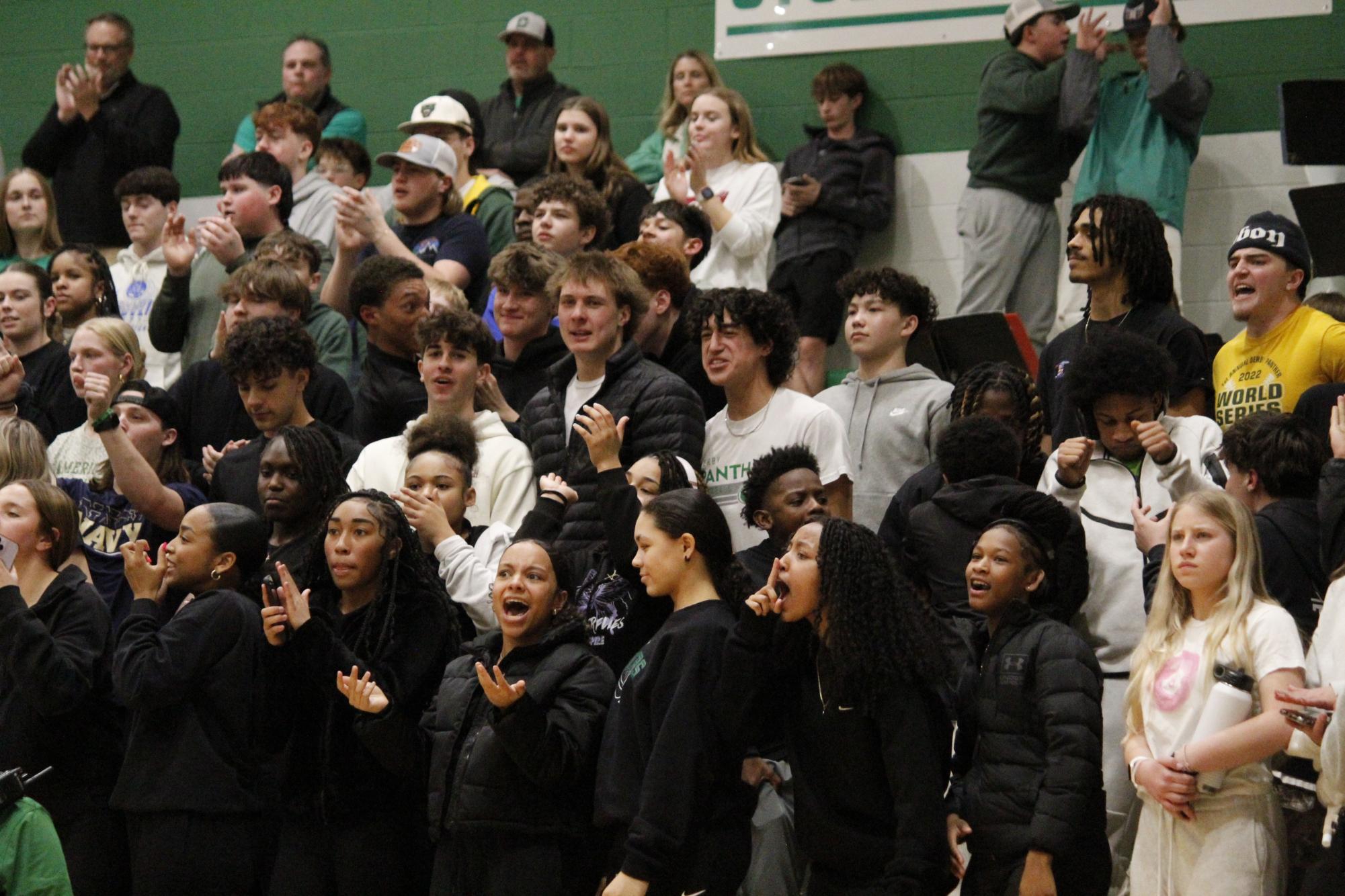 Boys varsity basketball substate vs. Free State (Photos by Persephone Ivy)