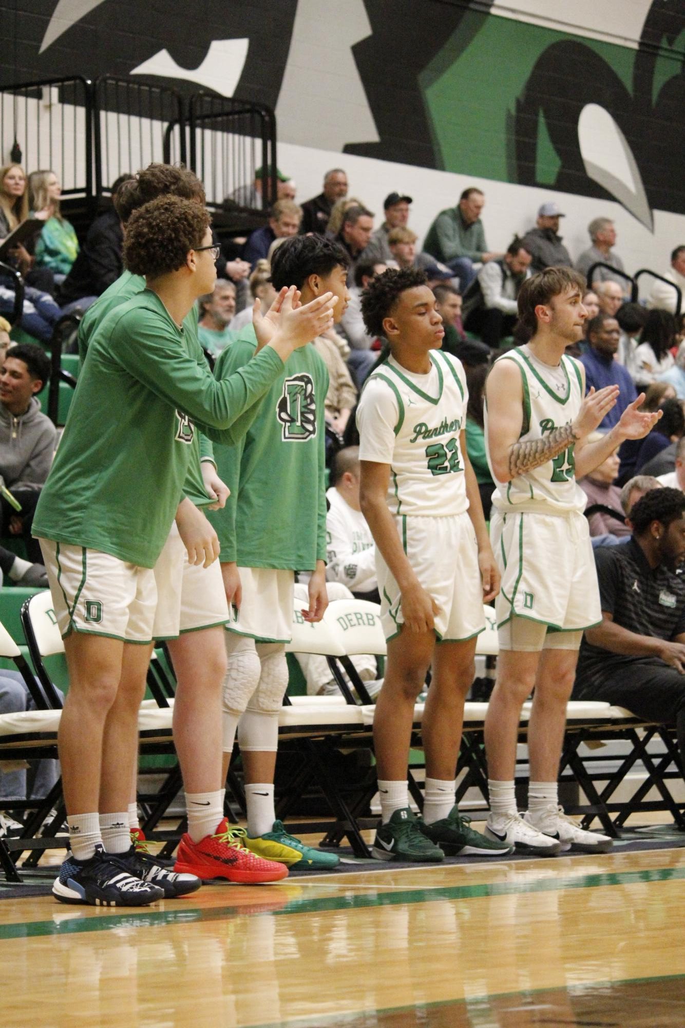 Boys varsity basketball substate vs. Free State (Photos by Persephone Ivy)