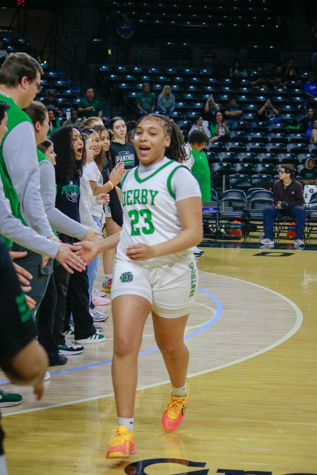 Girls state basketball vs. Wichita East (Photos by Persephone Ivy)