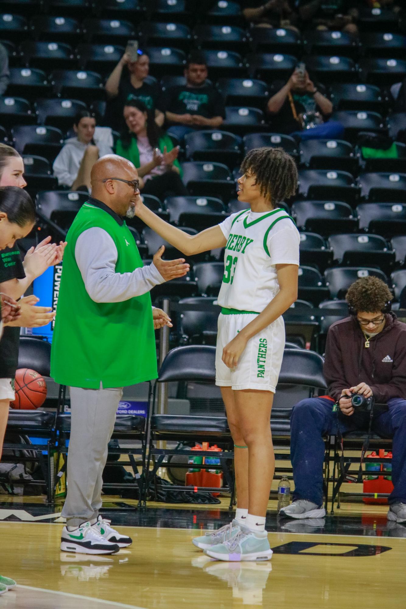 Girls state basketball vs. Wichita East (Photos by Persephone Ivy)