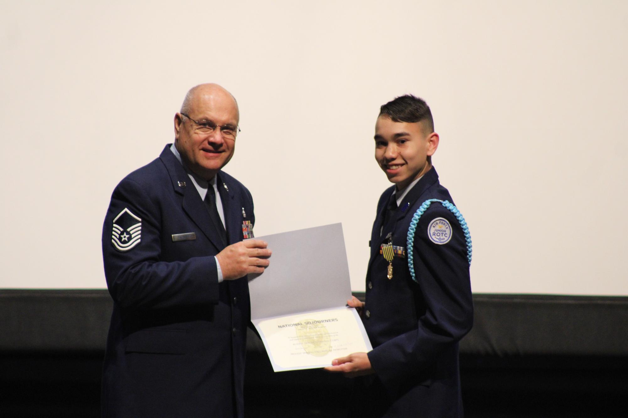 AFJROTC award ceremony (Photos by France Cueto)