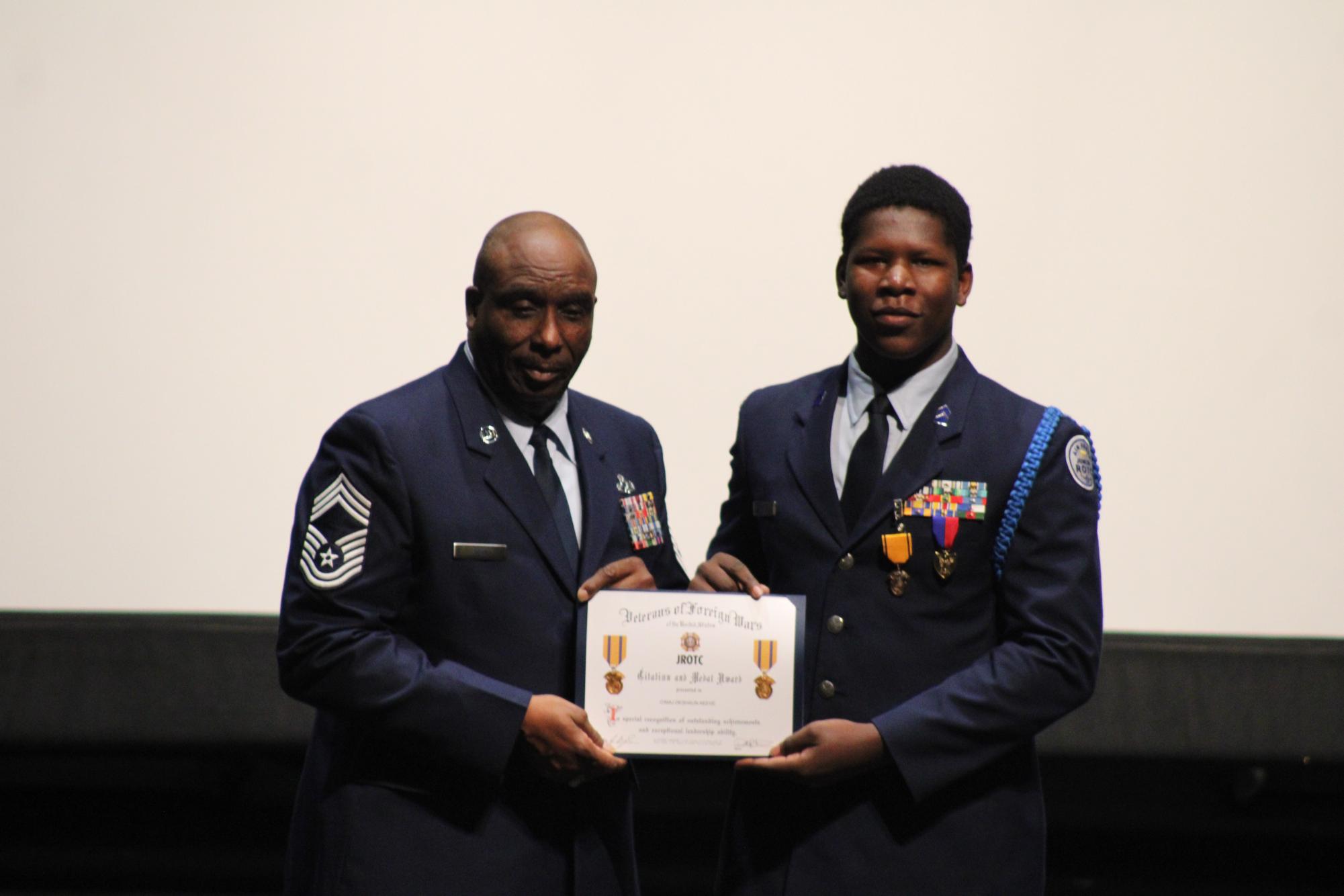 AFJROTC award ceremony (Photos by France Cueto)