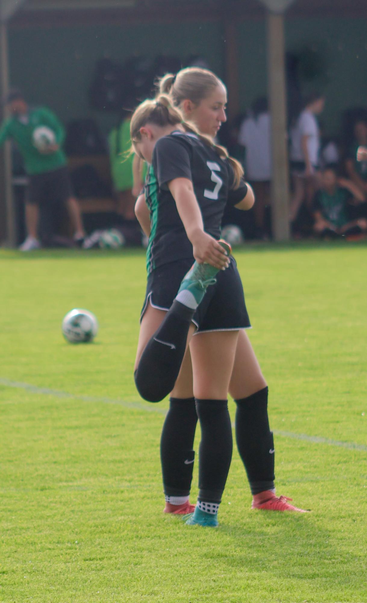 Girls varsity soccer senior night against Salina South (photos by Stevie Hoppock)