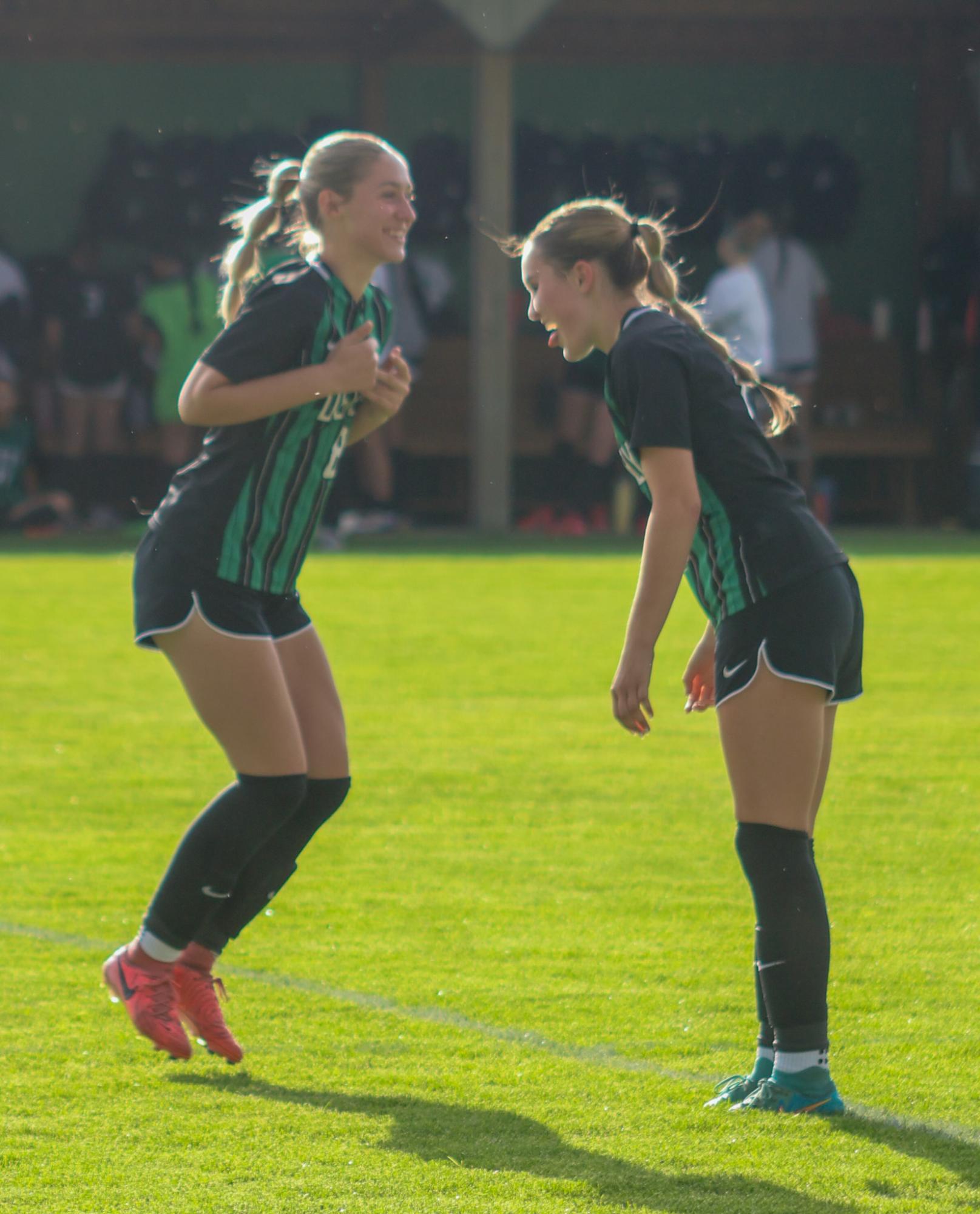 Girls varsity soccer senior night against Salina South (photos by Stevie Hoppock)