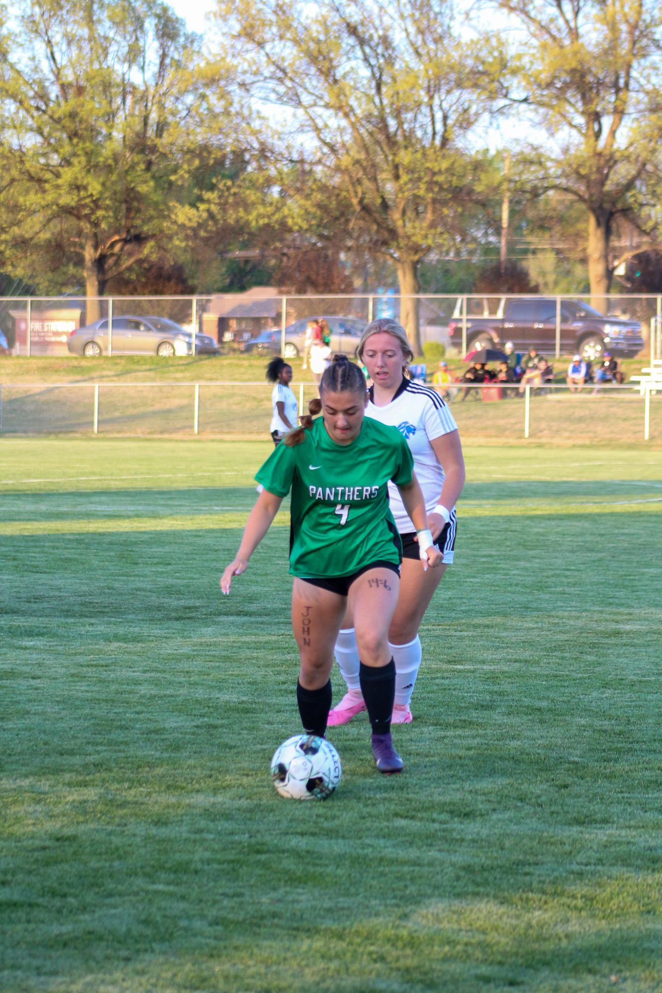 Girls varsity soccer vs. Goddard (Photos by Alexis King)