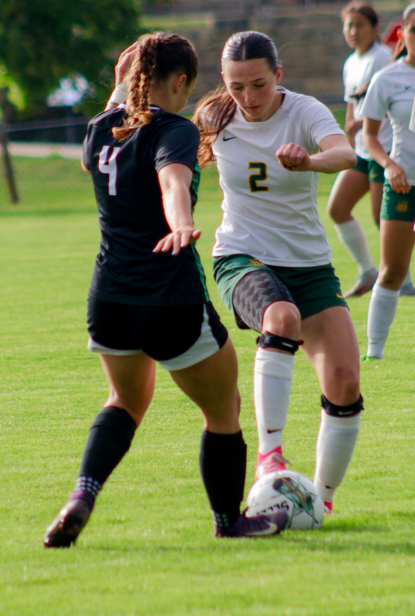 Girls varsity soccer senior night against Salina South (photos by Stevie Hoppock)