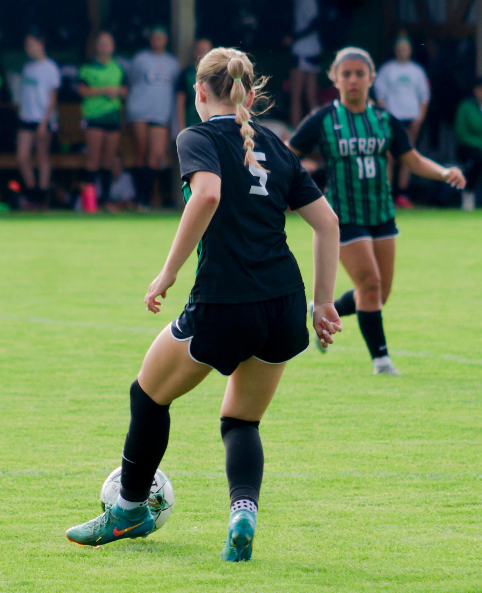 Girls varsity soccer senior night against Salina South (photos by Stevie Hoppock)