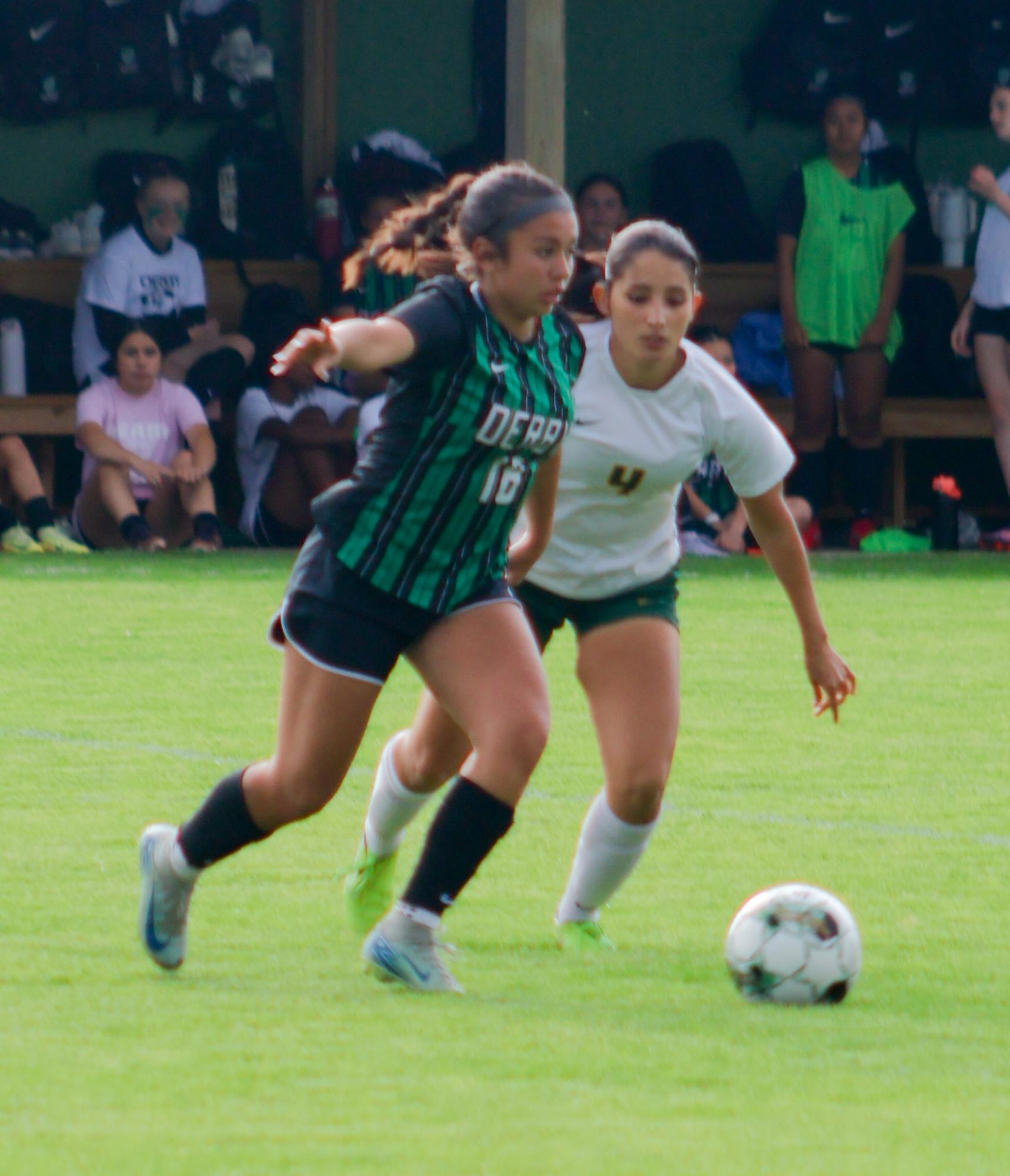 Girls varsity soccer senior night against Salina South (photos by Stevie Hoppock)