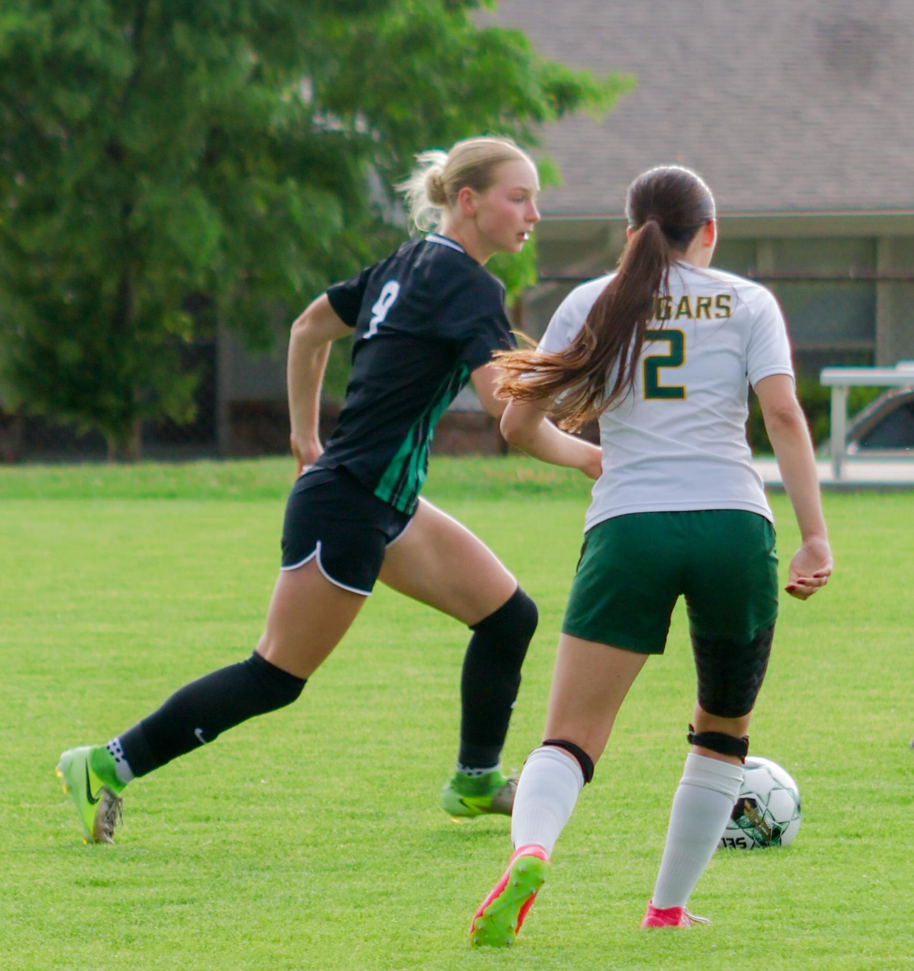 Girls varsity soccer senior night against Salina South (photos by Stevie Hoppock)